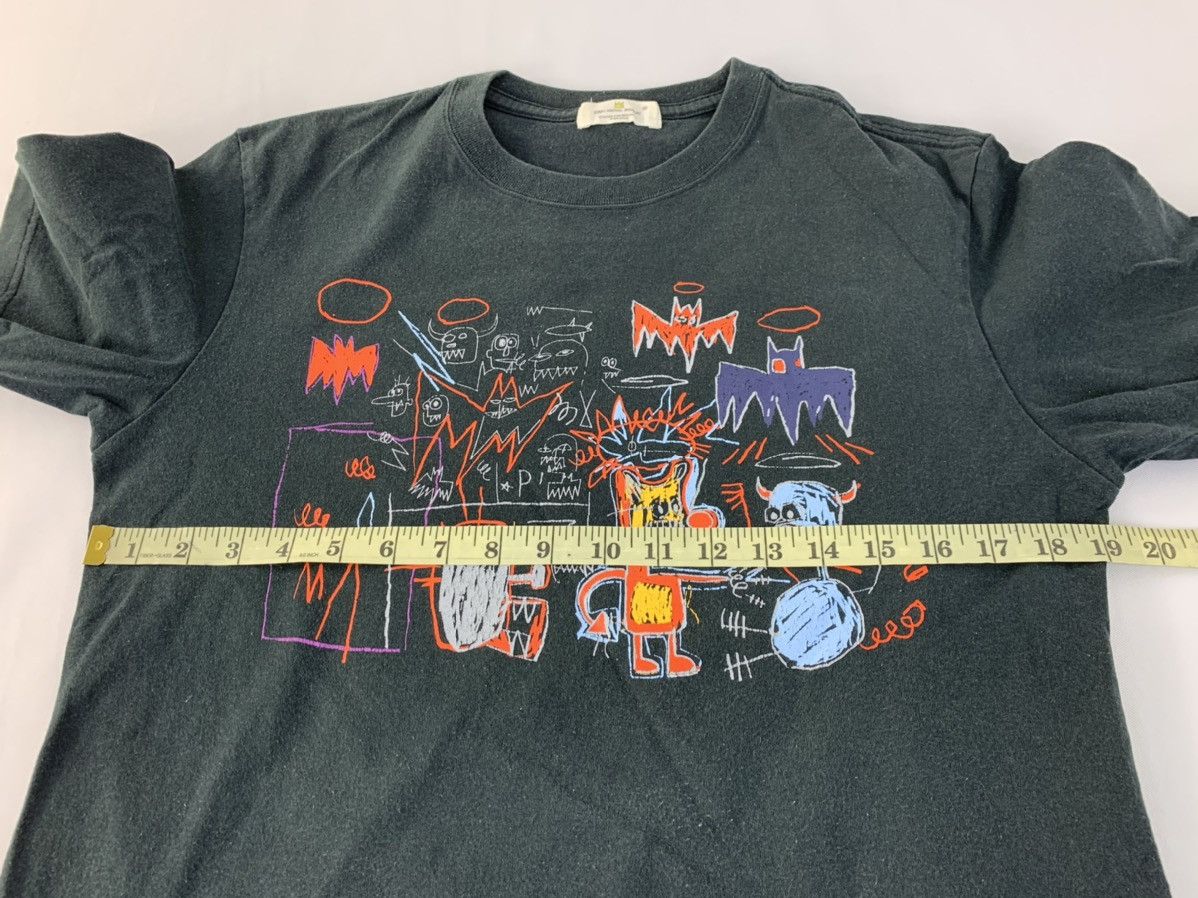 Jean-Michel Basquiat Vintage Jean Michel Basquiat Sketch Drawing Monster Hype Tee Size US M / EU 48-50 / 2 - 10 Thumbnail