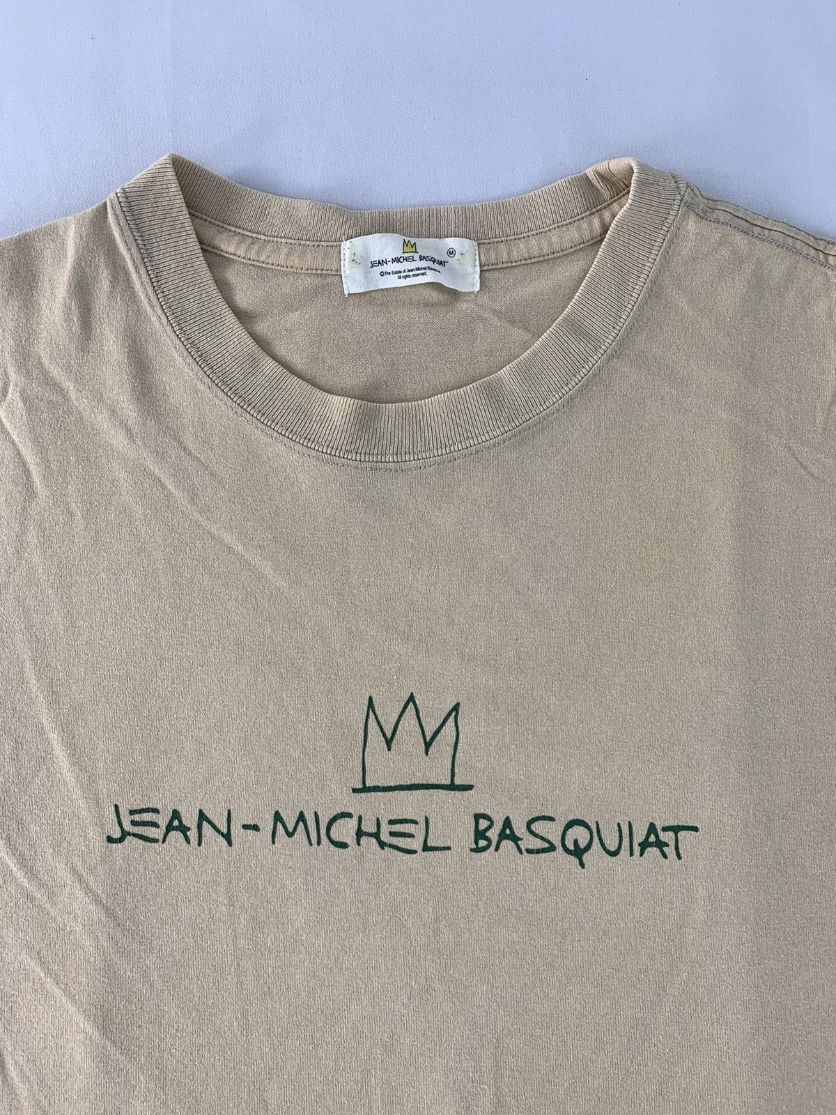 Jean-Michel Basquiat × Vintage Hype Jean Michel Basquiat Evil Through Revenge Art Tee Size US M / EU 48-50 / 2 - 4 Thumbnail