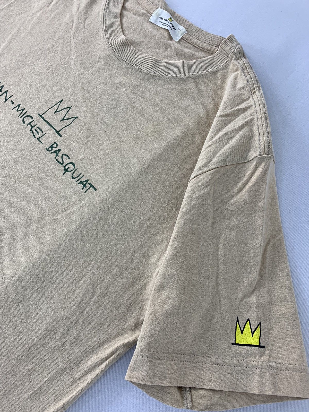 Jean-Michel Basquiat × Vintage Hype Jean Michel Basquiat Evil Through Revenge Art Tee Size US M / EU 48-50 / 2 - 5 Thumbnail
