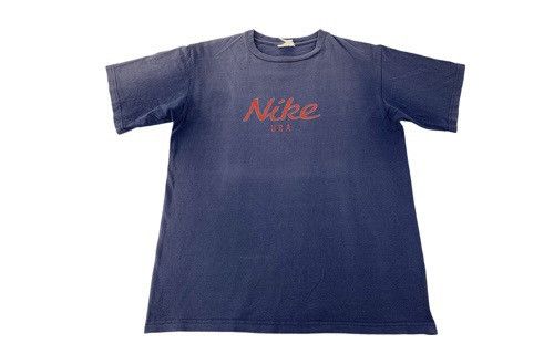 Nike × Vintage Hype 90s Nike Usa Spell Out Crewneck Printed Tee Size US L / EU 52-54 / 3 - 1 Thumbnail