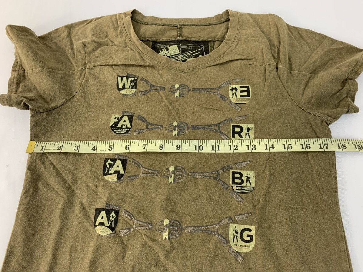 Marithe + Francois Girbaud Hype Marithe Franchois Girbaud Wear A Bag Bagsket Tee Size M / US 6-8 / IT 42-44 - 7 Thumbnail