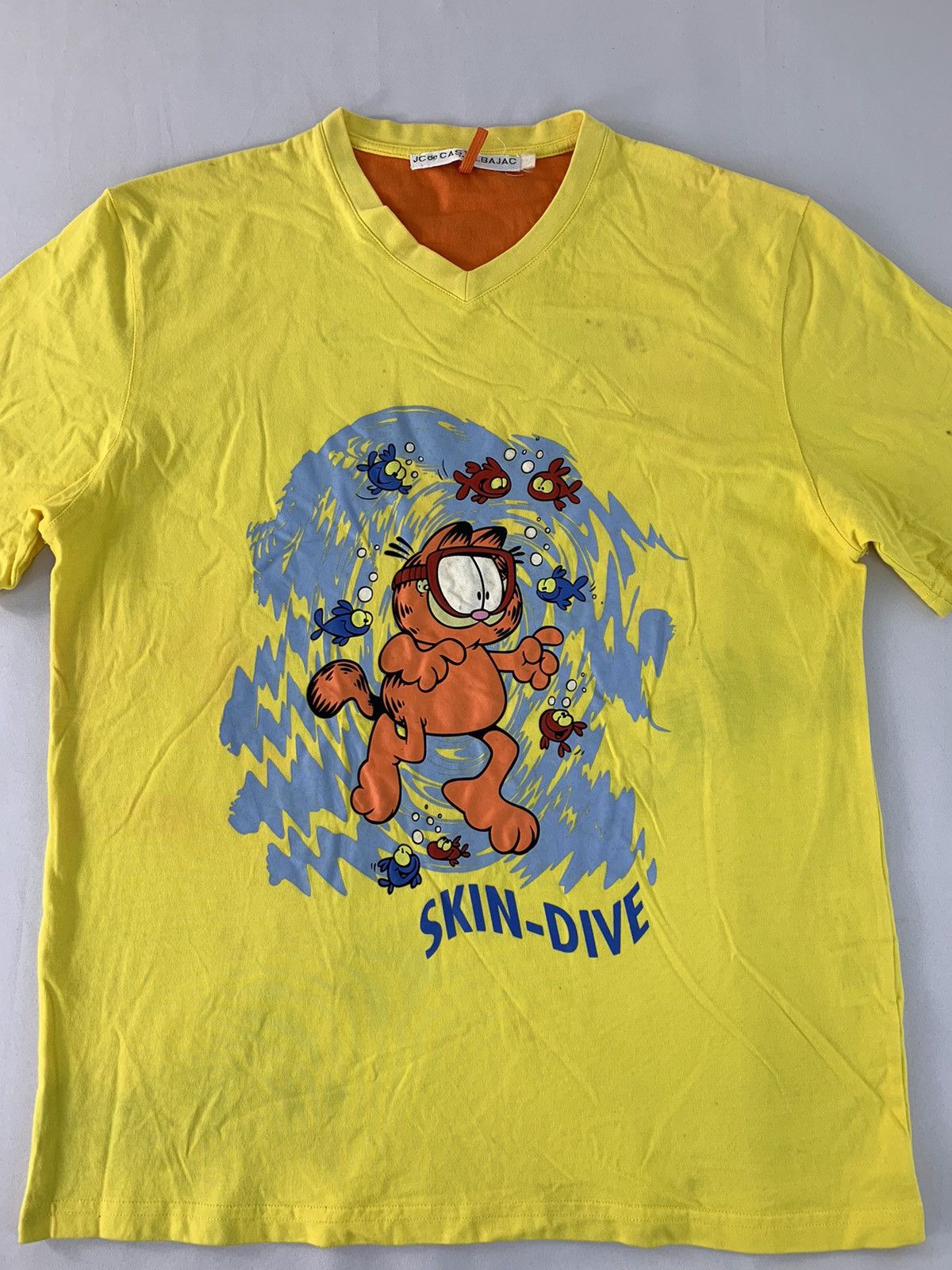 Jean Charles De Castelbajac Rare Jean Charles De Castelbajac X Garfield Skin Dive Size US M / EU 48-50 / 2 - 2 Thumbnail
