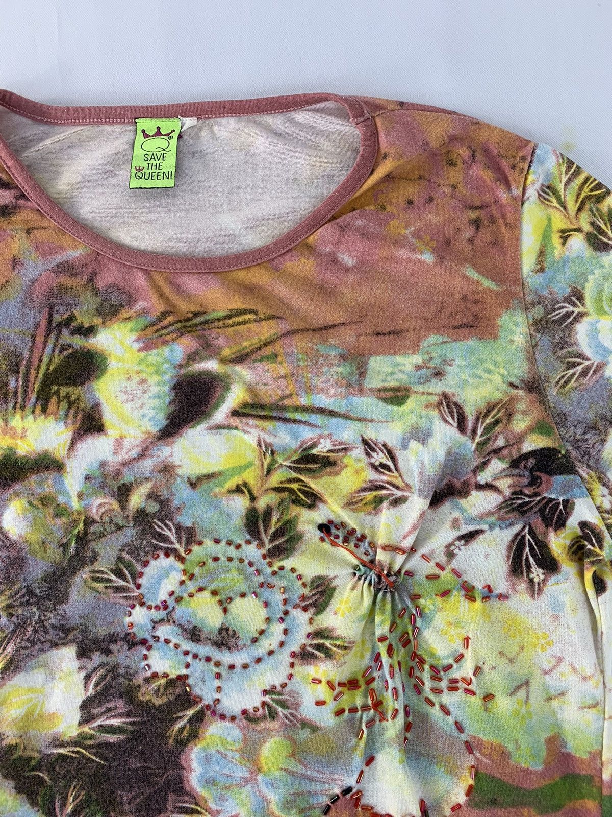Miss Sixty Hype Miss Sixty Spa Gods Save The Queen Floral Italy Size S / US 4 / IT 40 - 4 Thumbnail