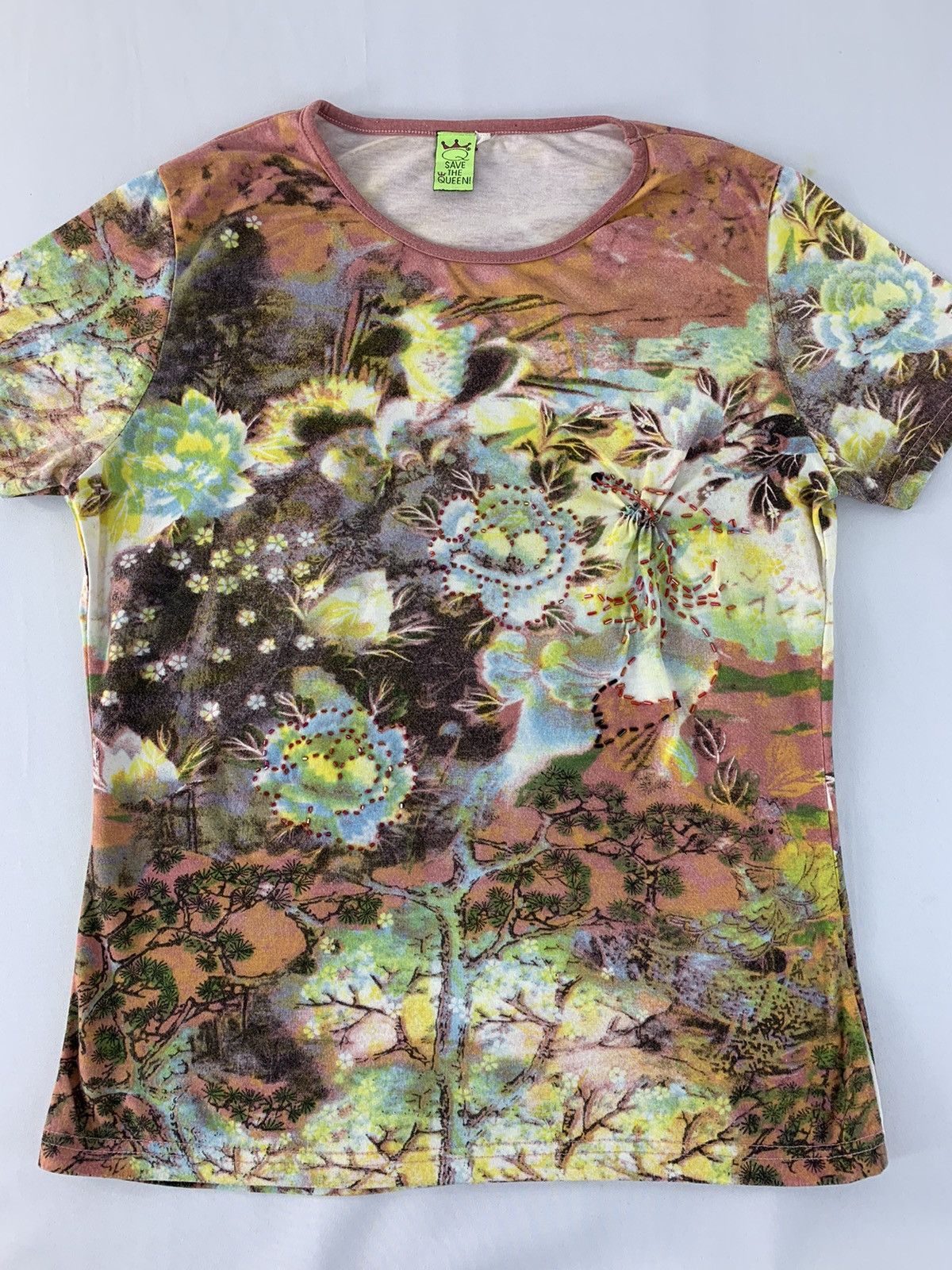 Miss Sixty Hype Miss Sixty Spa Gods Save The Queen Floral Italy Size S / US 4 / IT 40 - 3 Thumbnail