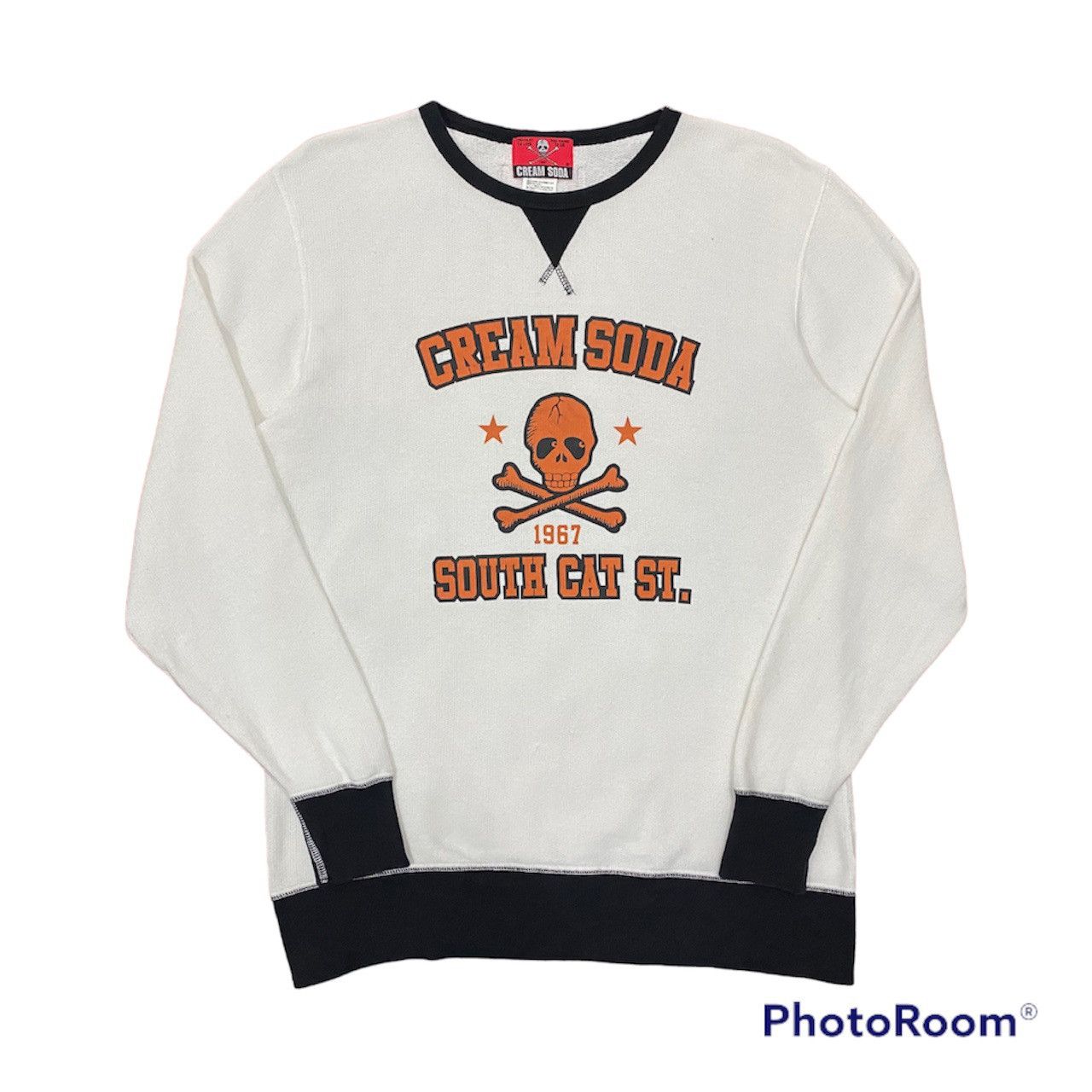 Japanese Brand CREAM SODA “Too Fast To Live, Too Young To Die” ☠️ Jumper Size US L / EU 52-54 / 3 - 1 Thumbnail