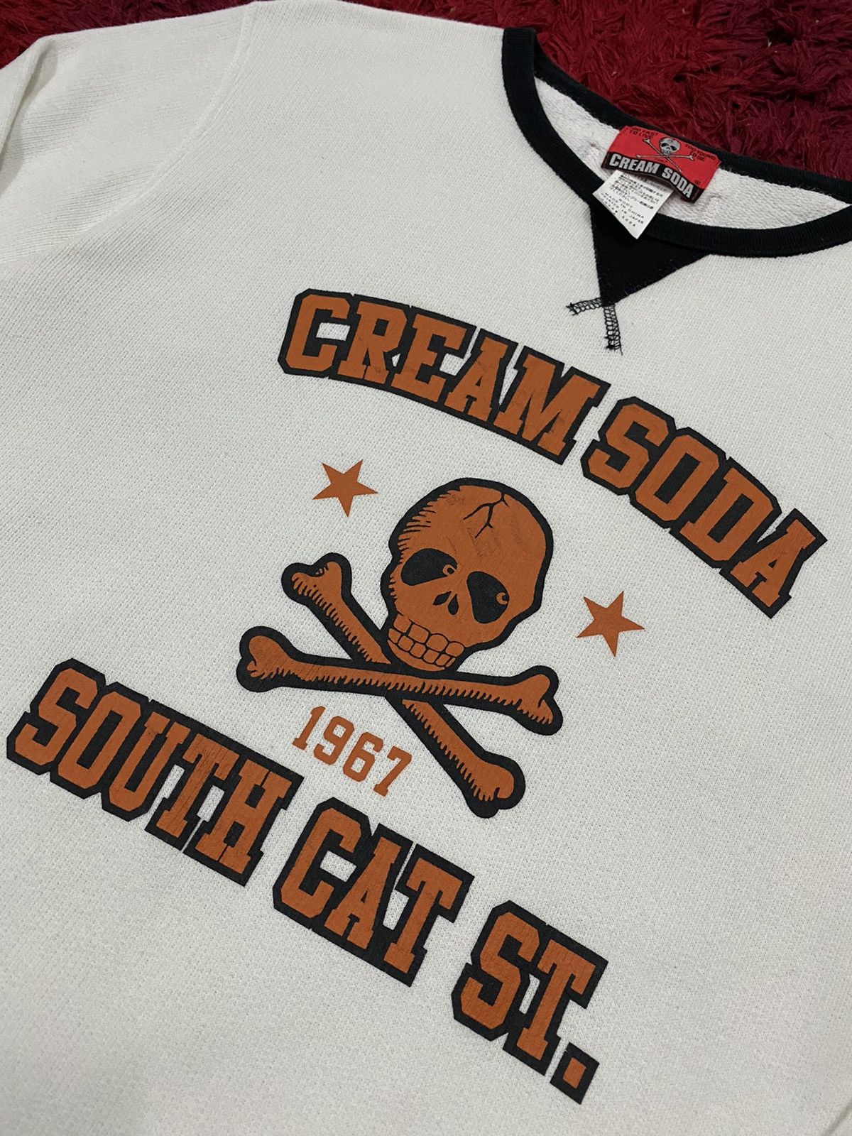 Japanese Brand CREAM SODA “Too Fast To Live, Too Young To Die” ☠️ Jumper Size US L / EU 52-54 / 3 - 2 Thumbnail