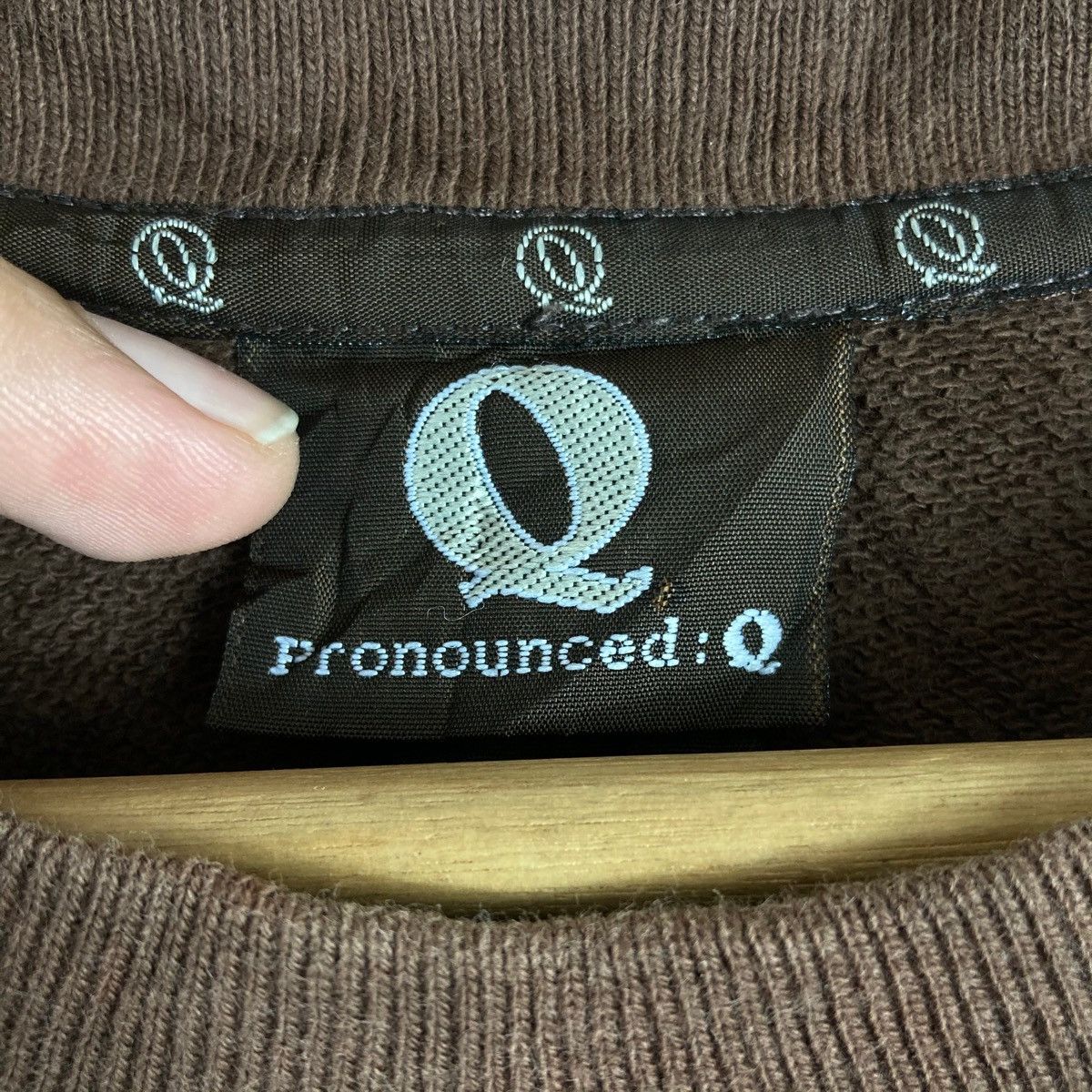 Vintage Vintage SWEATSHIRT Q pullover jumper Size US L / EU 52-54 / 3 - 4 Thumbnail