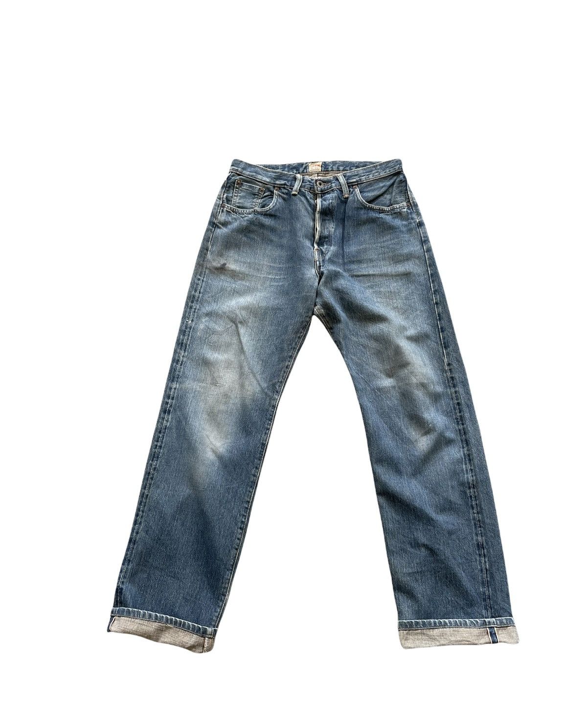 Edwin Vintage Edwin 505SXR Special XH Model Selvedge Denim Size US 31 - 1 Thumbnail
