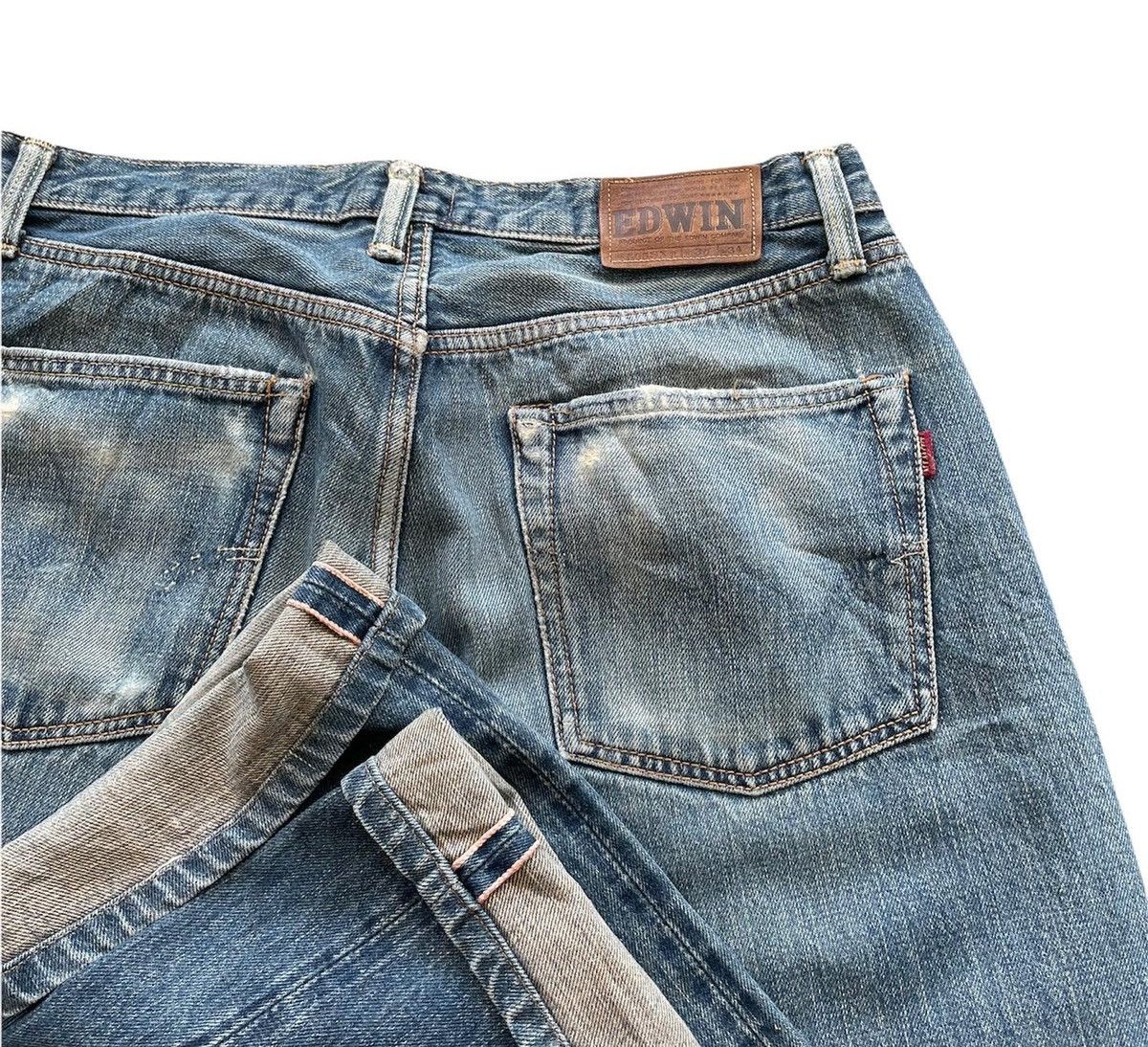 Edwin Vintage Edwin 505SXR Special XH Model Selvedge Denim Size US 31 - 3 Thumbnail