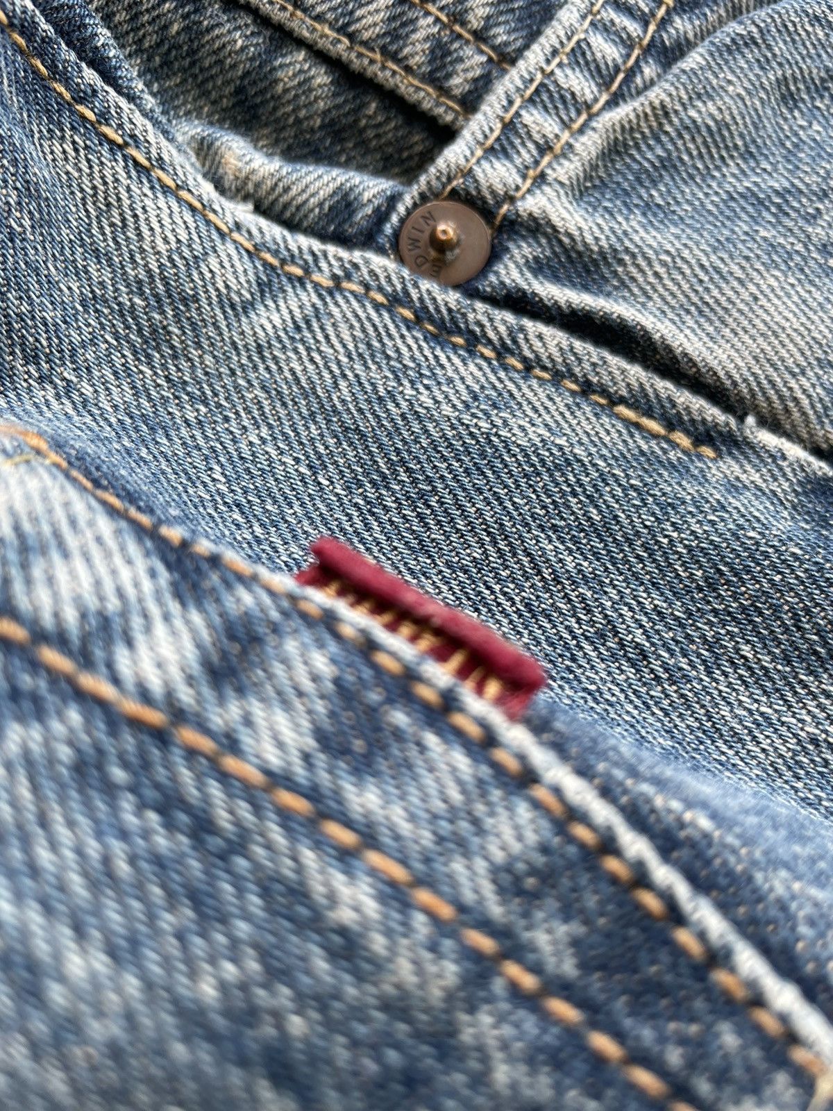 Edwin Vintage Edwin 505SXR Special XH Model Selvedge Denim Size US 31 - 17 Thumbnail