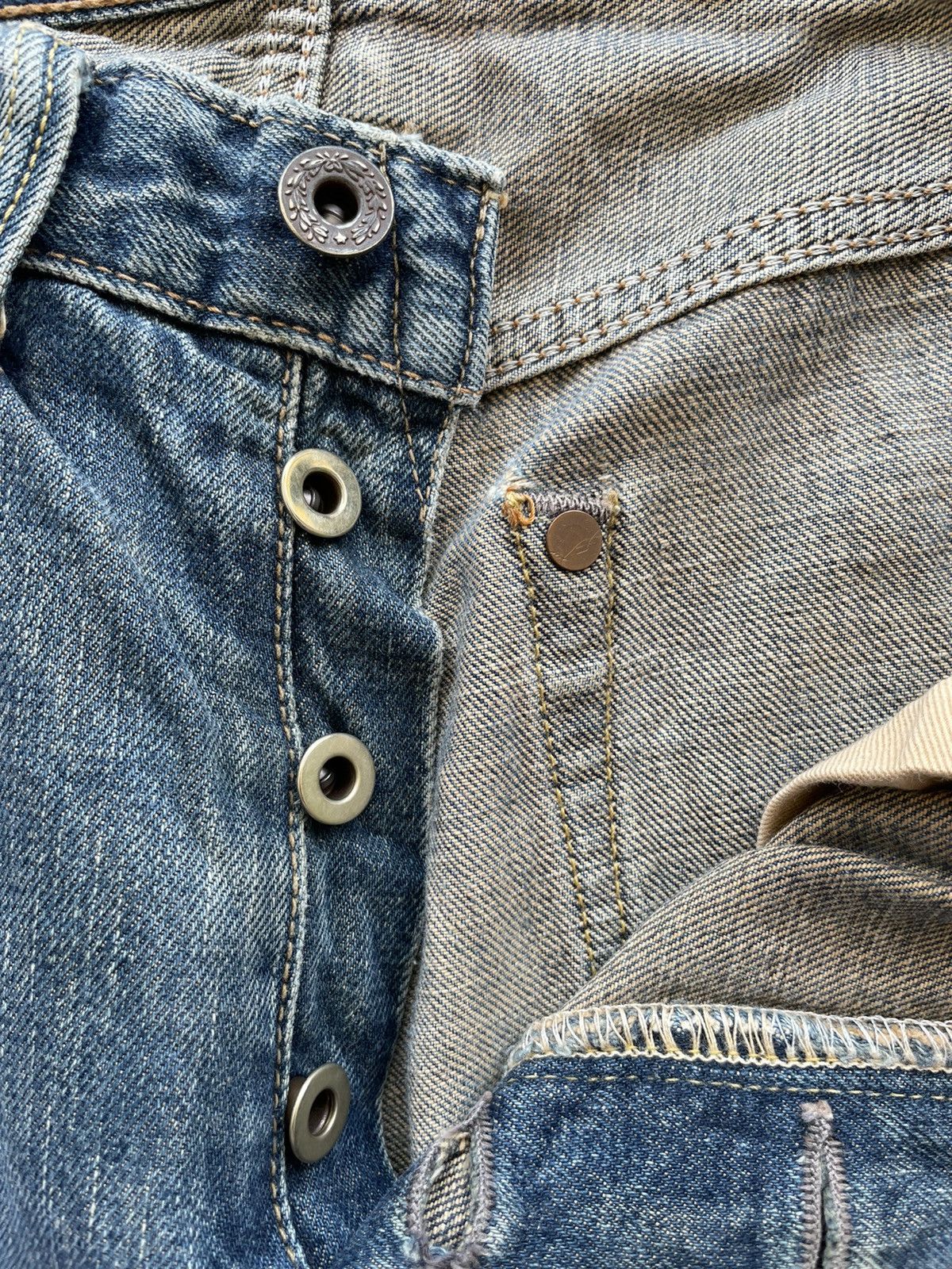 Edwin Vintage Edwin 505SXR Special XH Model Selvedge Denim Size US 31 - 24 Thumbnail