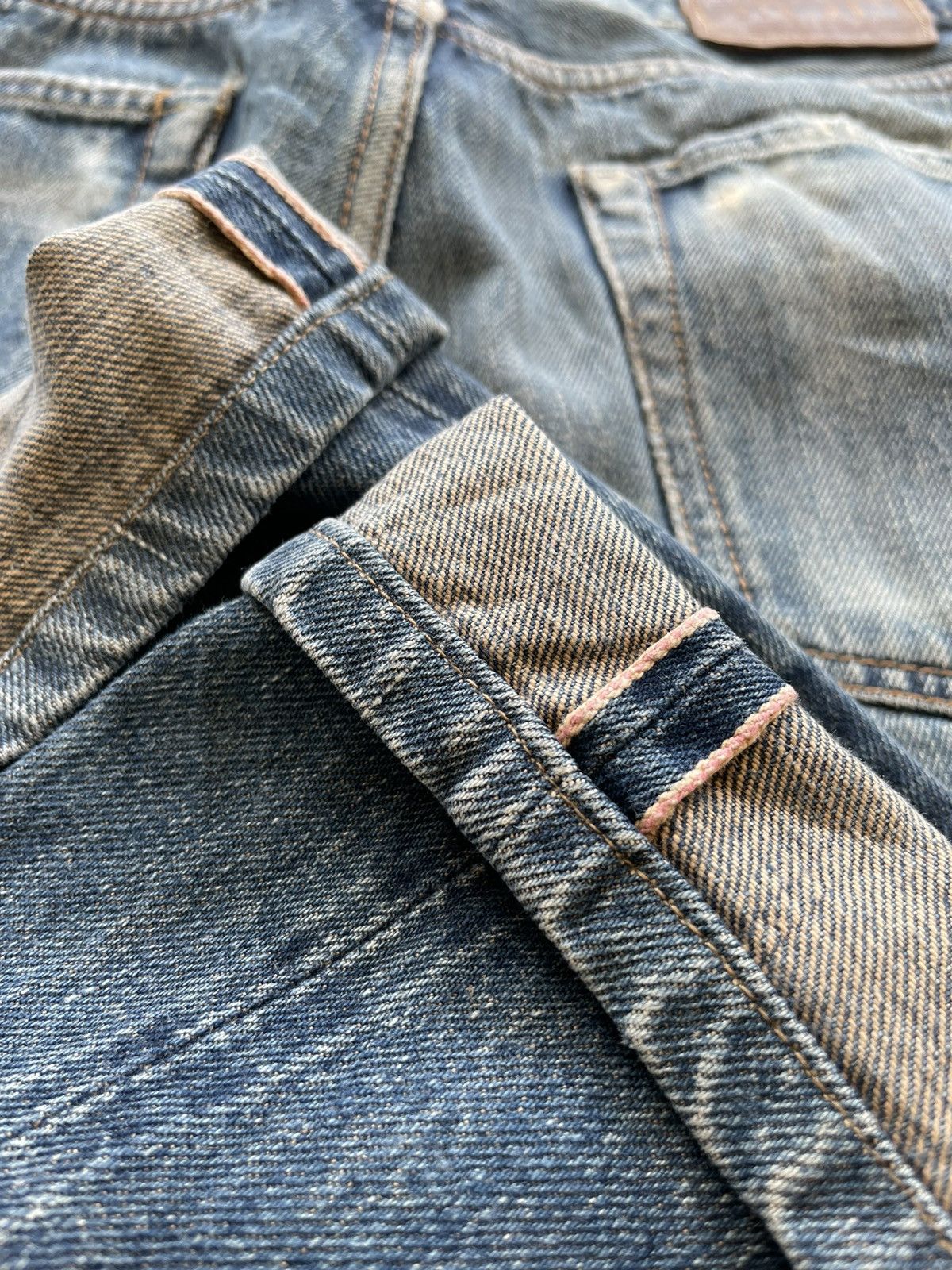 Edwin Vintage Edwin 505SXR Special XH Model Selvedge Denim Size US 31 - 16 Thumbnail