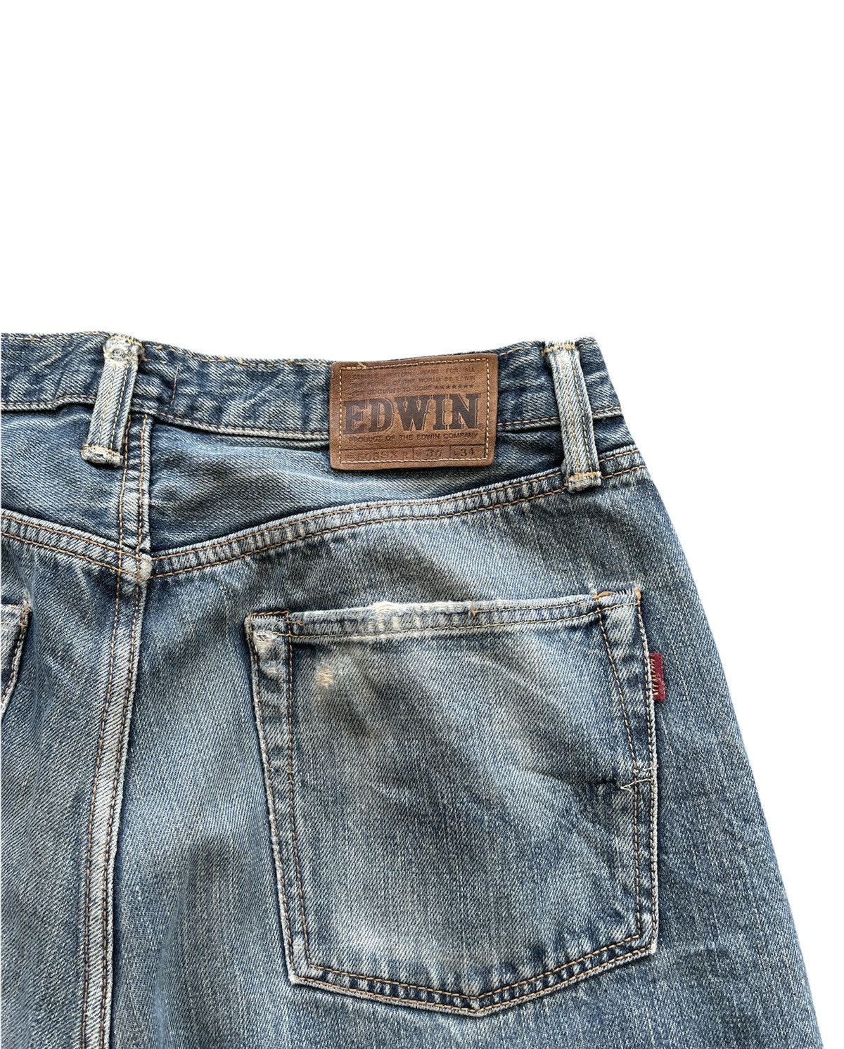 Edwin Vintage Edwin 505SXR Special XH Model Selvedge Denim Size US 31 - 15 Thumbnail