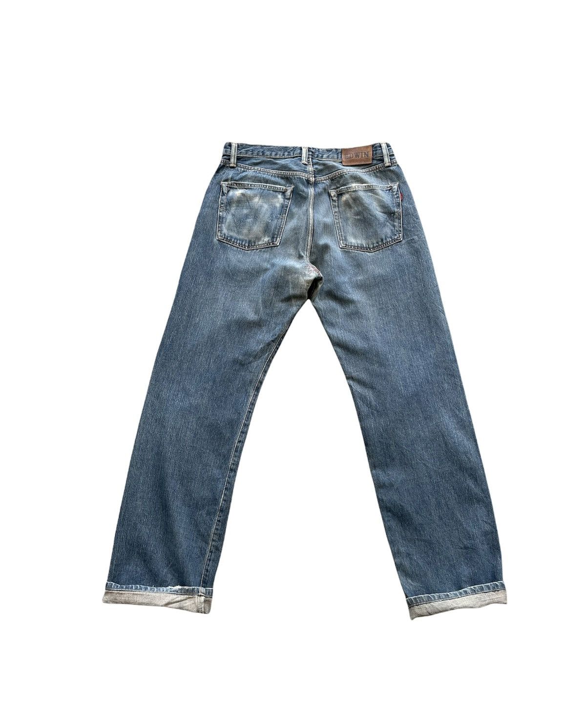 Edwin Vintage Edwin 505SXR Special XH Model Selvedge Denim Size US 31 - 12 Thumbnail
