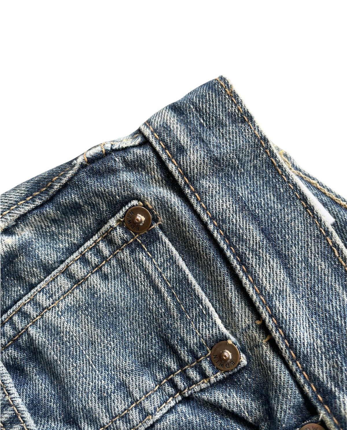 Edwin Vintage Edwin 505SXR Special XH Model Selvedge Denim Size US 31 - 11 Thumbnail