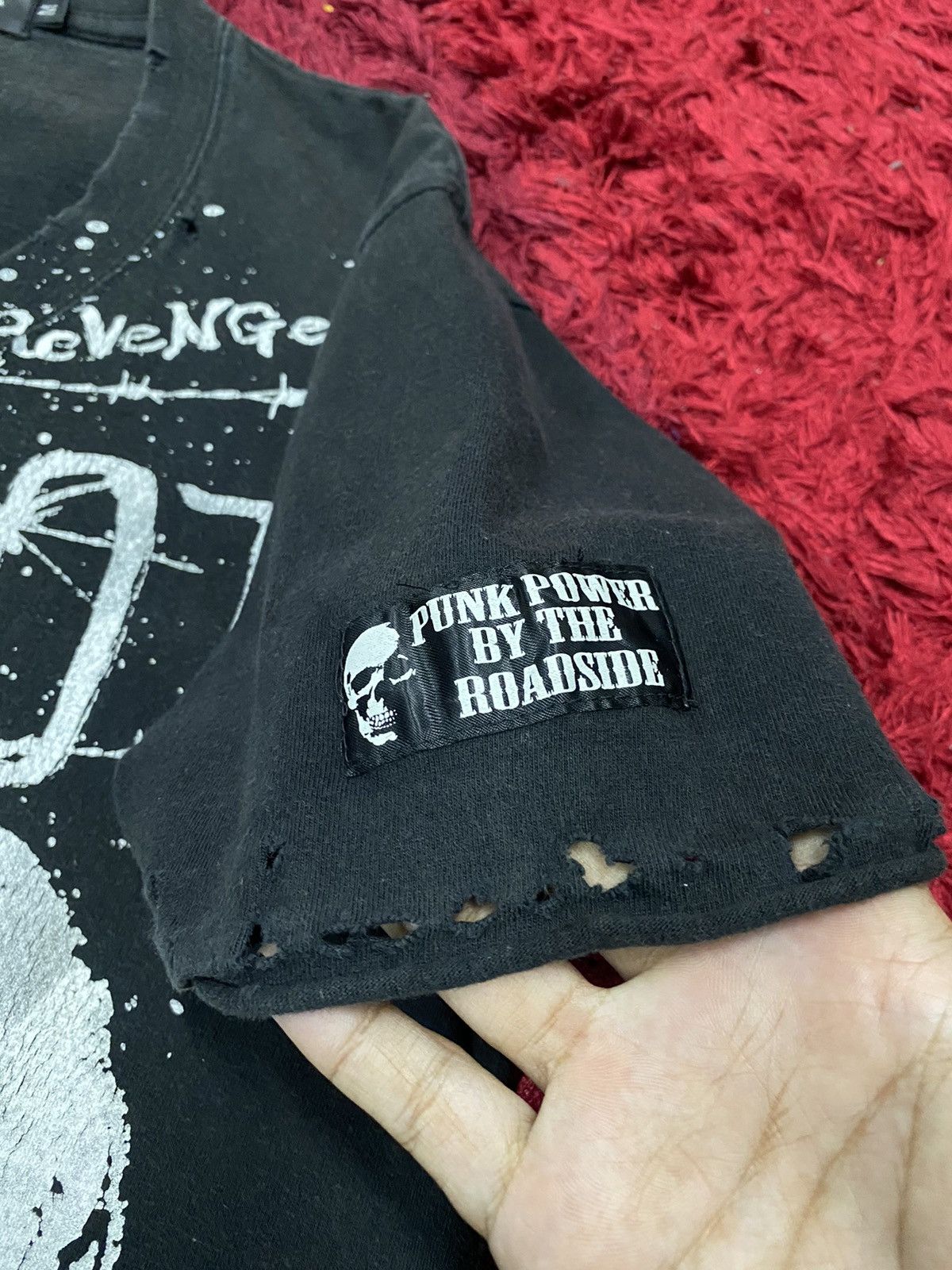 Seditionaries Vintage Rare SEX POT REVENGE Ripped/Distress Punk Music Tee Size US M / EU 48-50 / 2 - 6 Thumbnail