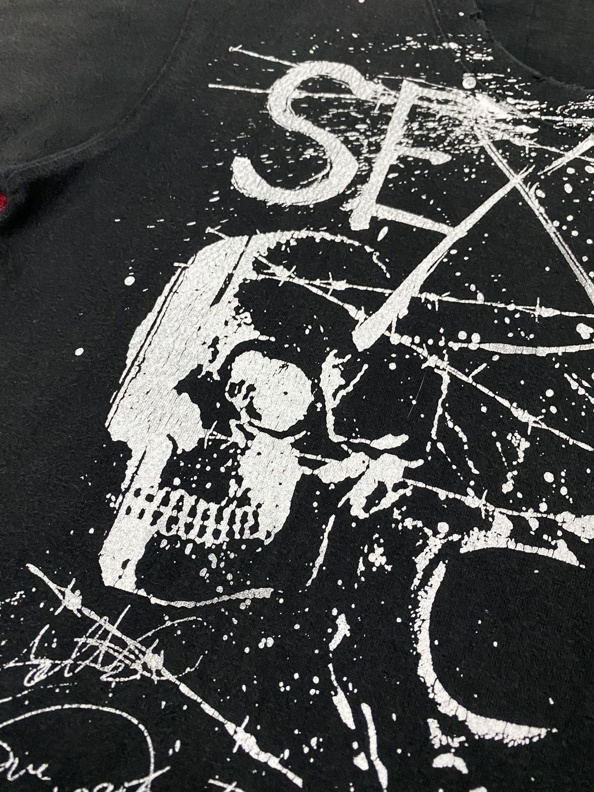 Seditionaries Vintage Rare SEX POT REVENGE Ripped/Distress Punk Music Tee Size US M / EU 48-50 / 2 - 5 Thumbnail