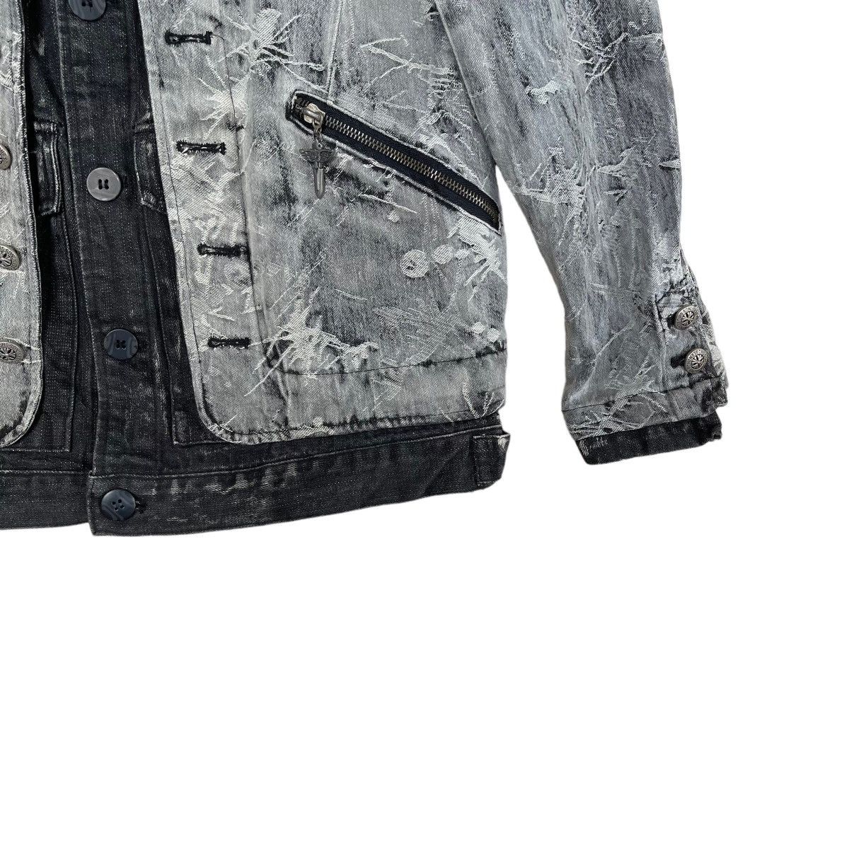 Vintage Bemings-Sho Double Breast Button Up Denim Jacket Size US S / EU 44-46 / 1 - 7 Thumbnail
