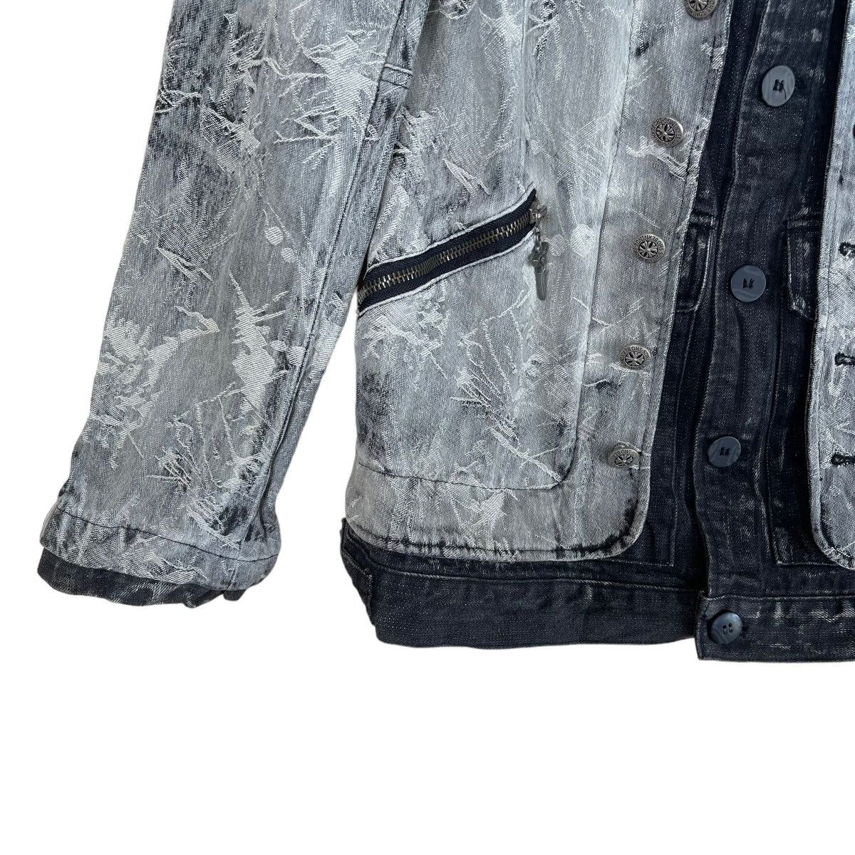 Vintage Bemings-Sho Double Breast Button Up Denim Jacket Size US S / EU 44-46 / 1 - 8 Thumbnail