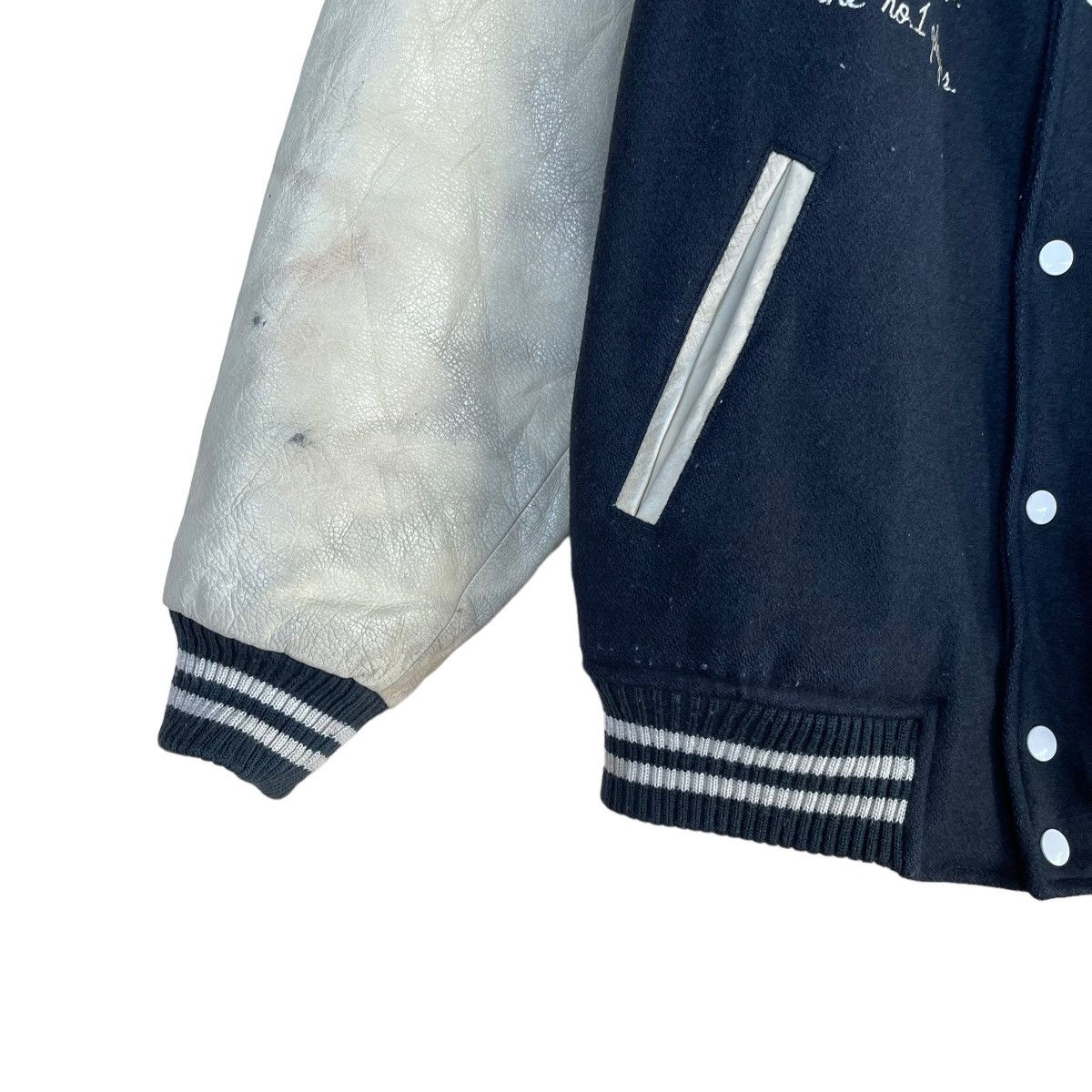 Other 90s Harvard Sports Club Wool Varsity Leather Sleeve Jacket Size US M / EU 48-50 / 2 - 11 Thumbnail
