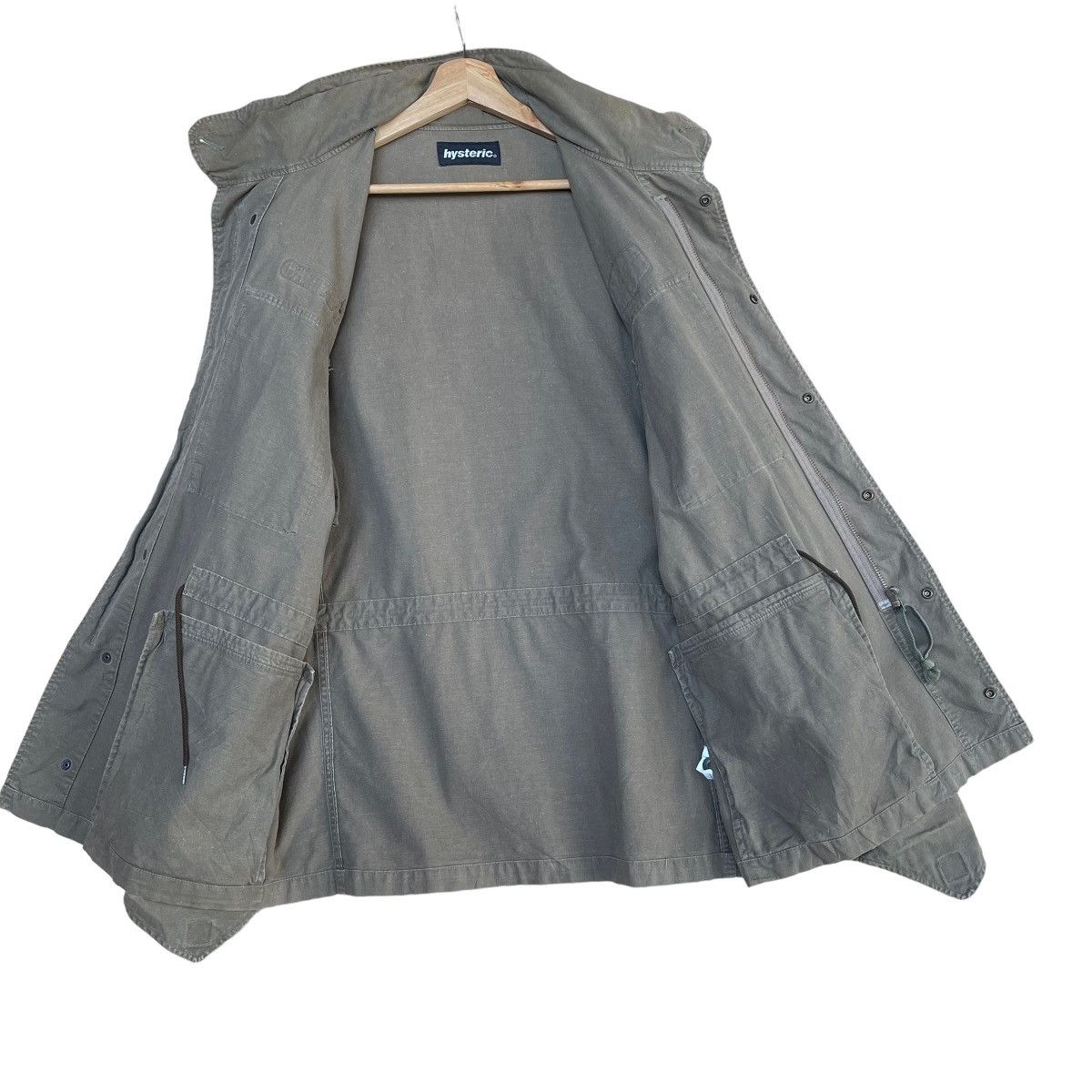 Hysteric Glamour Vintage Hysteric Glamour Army Zipper Jacket Size L Size US L / EU 52-54 / 3 - 11 Thumbnail