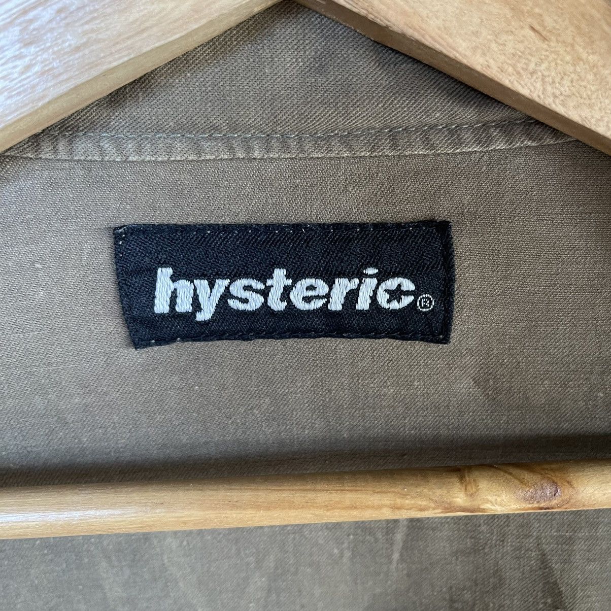 Hysteric Glamour Vintage Hysteric Glamour Army Zipper Jacket Size L Size US L / EU 52-54 / 3 - 13 Thumbnail