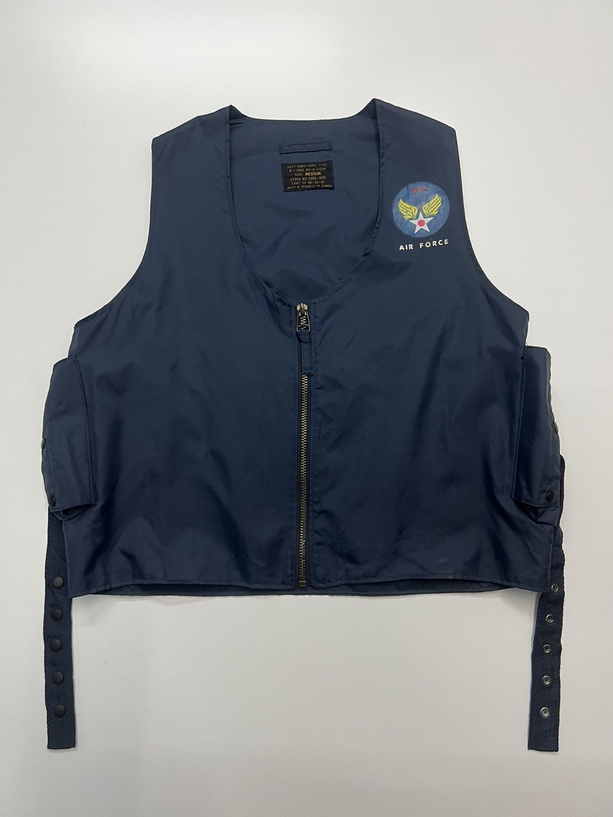 Vintage 🔥VINTAGE US AIR FORCE VEST RADIOCARRIER Size US M / EU 48-50 / 2 - 1 Thumbnail