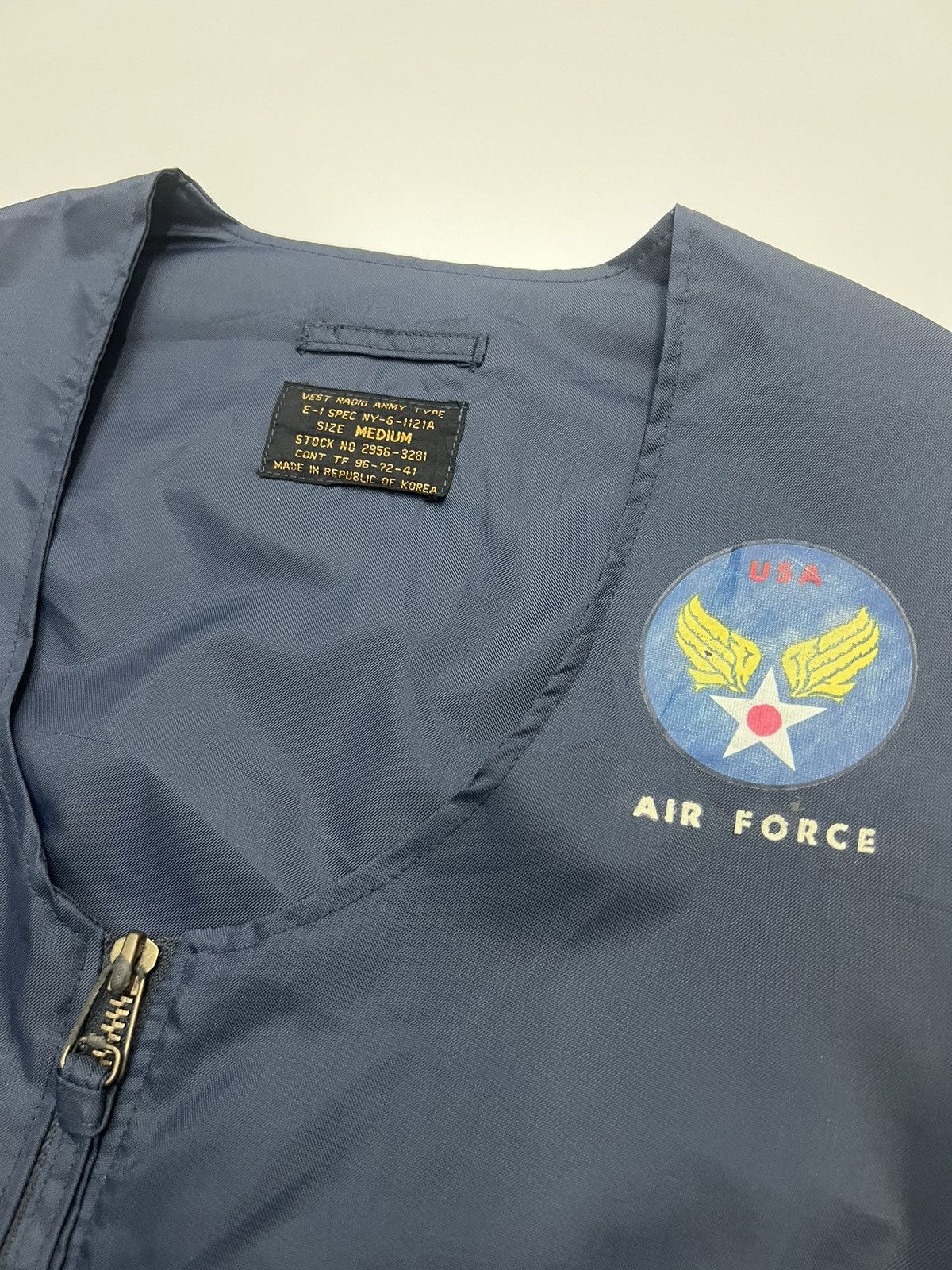 Vintage 🔥VINTAGE US AIR FORCE VEST RADIOCARRIER Size US M / EU 48-50 / 2 - 5 Thumbnail