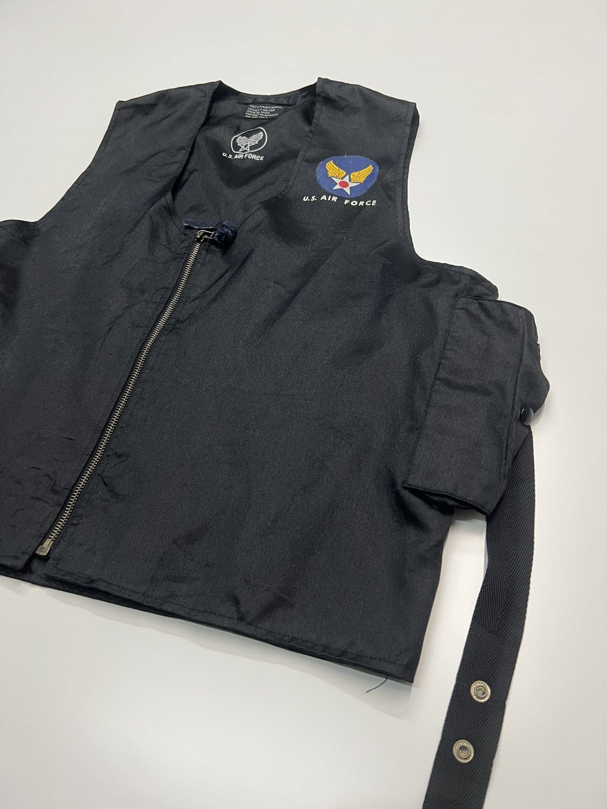 Other 🔥VINTAGE US AIR FORCE VEST RADIO CARRIER Size US L / EU 52-54 / 3 - 3 Thumbnail