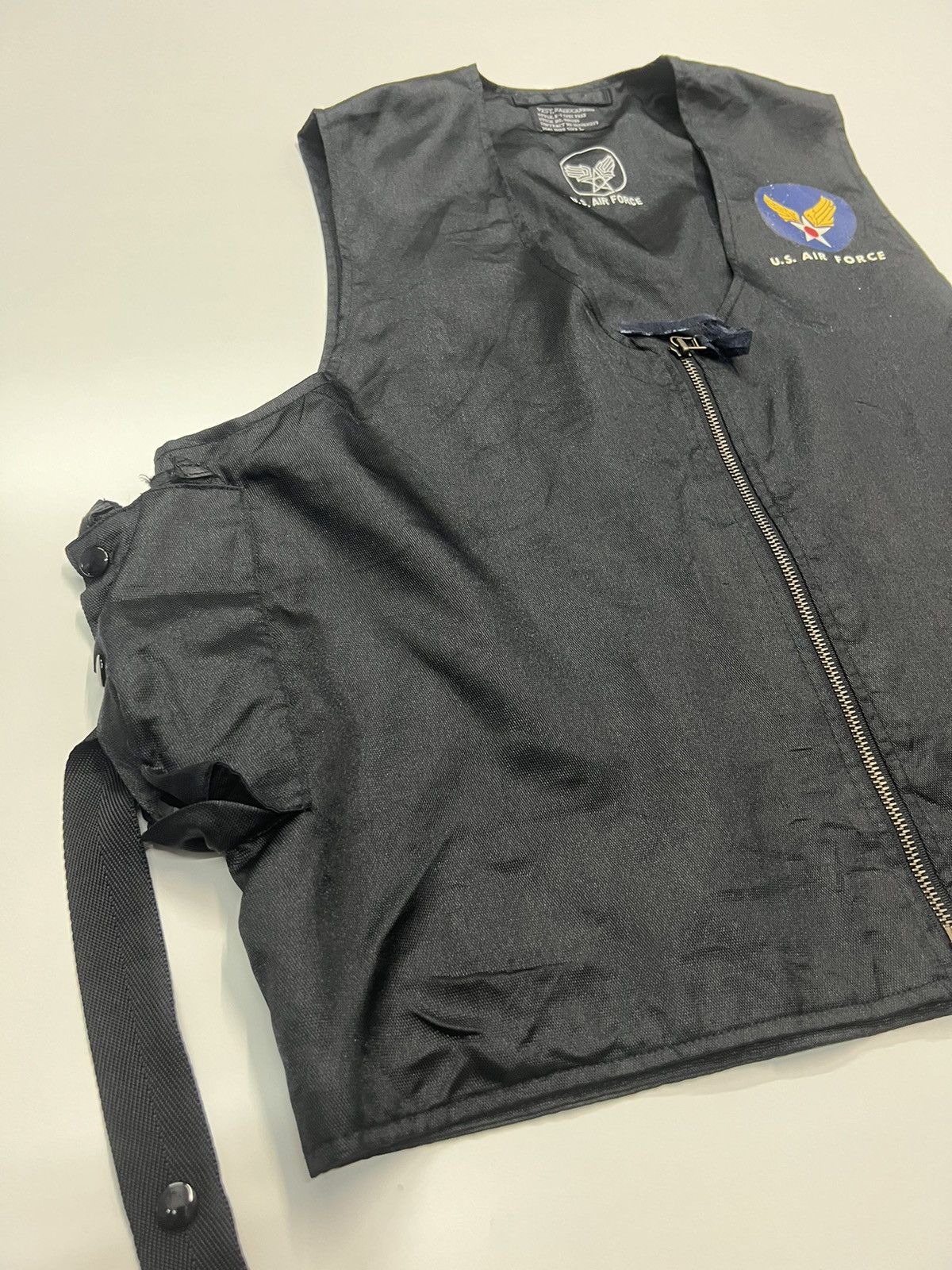 Other 🔥VINTAGE US AIR FORCE VEST RADIO CARRIER Size US L / EU 52-54 / 3 - 2 Thumbnail