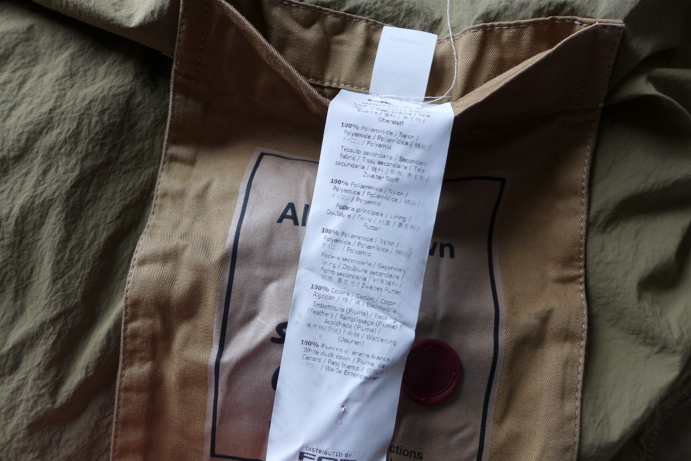 Ten C Ten C Alpine Down Jacket - Pale Taupe Size US L / EU 52-54 / 3 - 16 Thumbnail