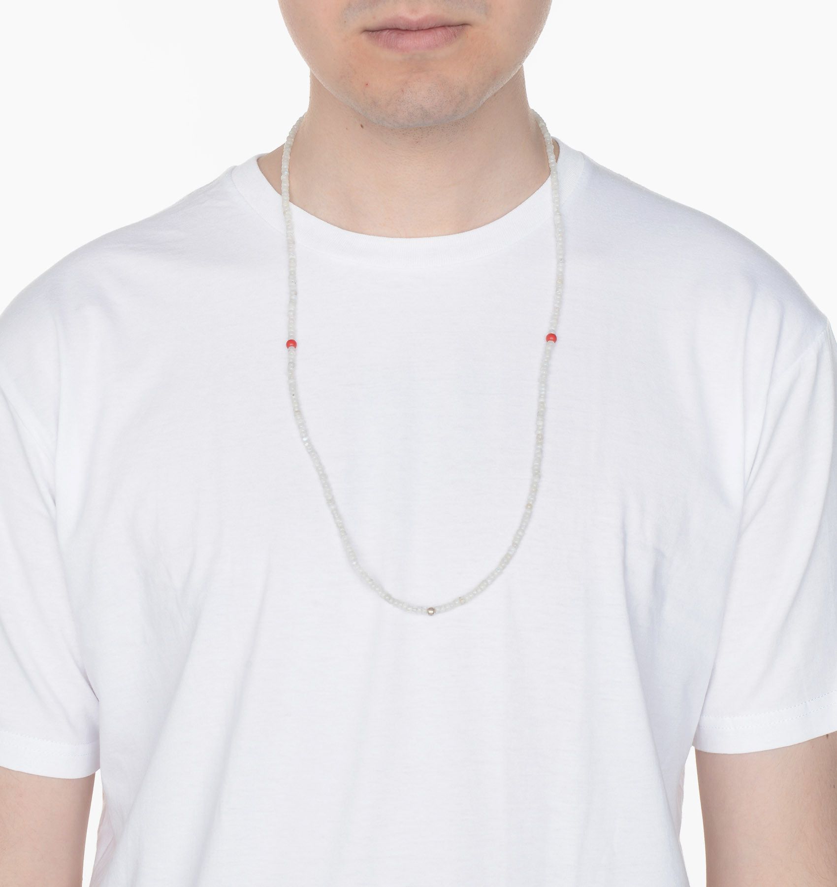 Blue Blue Japan Blue Blue Japan Necklace - White Stone Beads Size ONE SIZE - 4 Thumbnail
