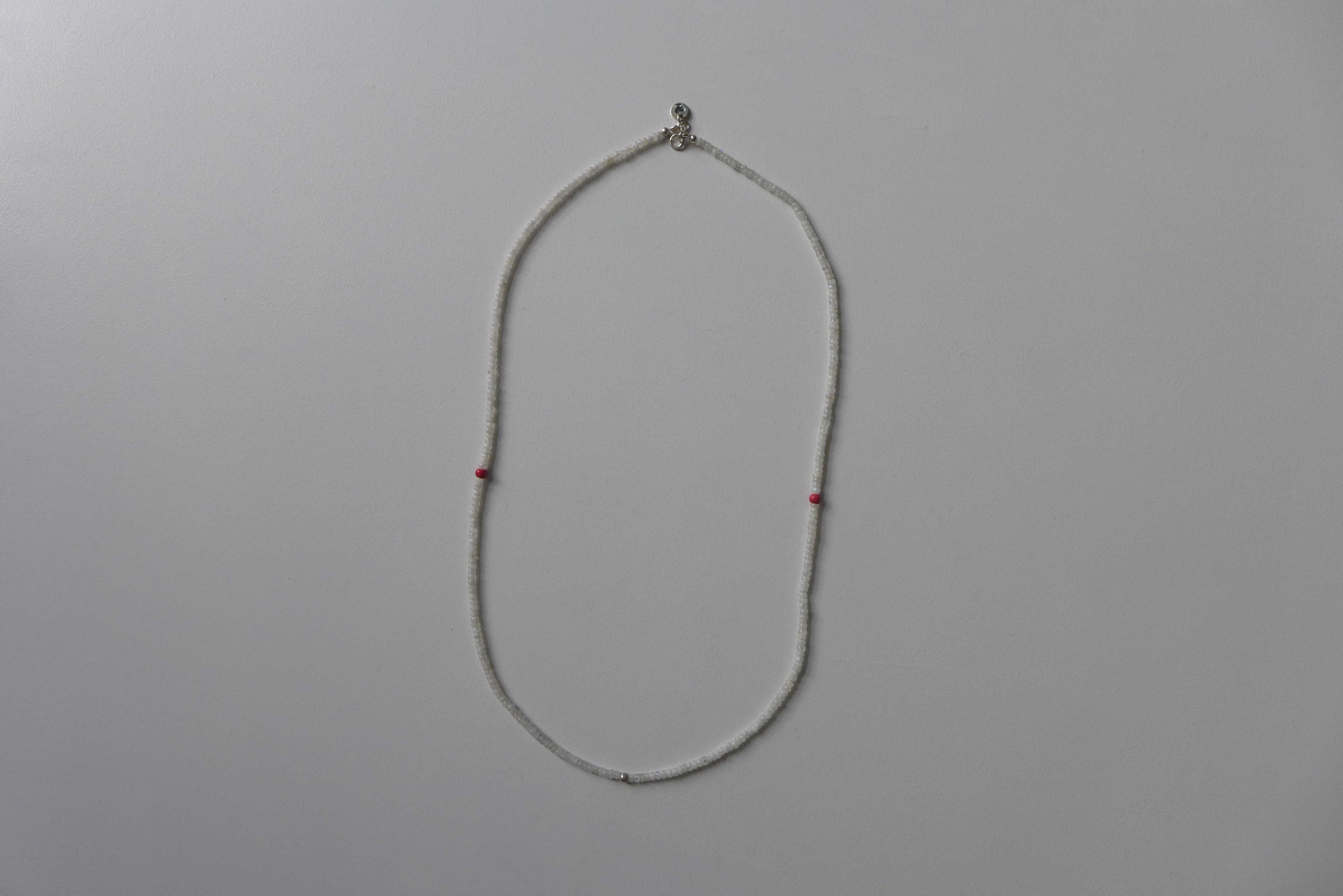 Blue Blue Japan Blue Blue Japan Necklace - White Stone Beads Size ONE SIZE - 5 Thumbnail