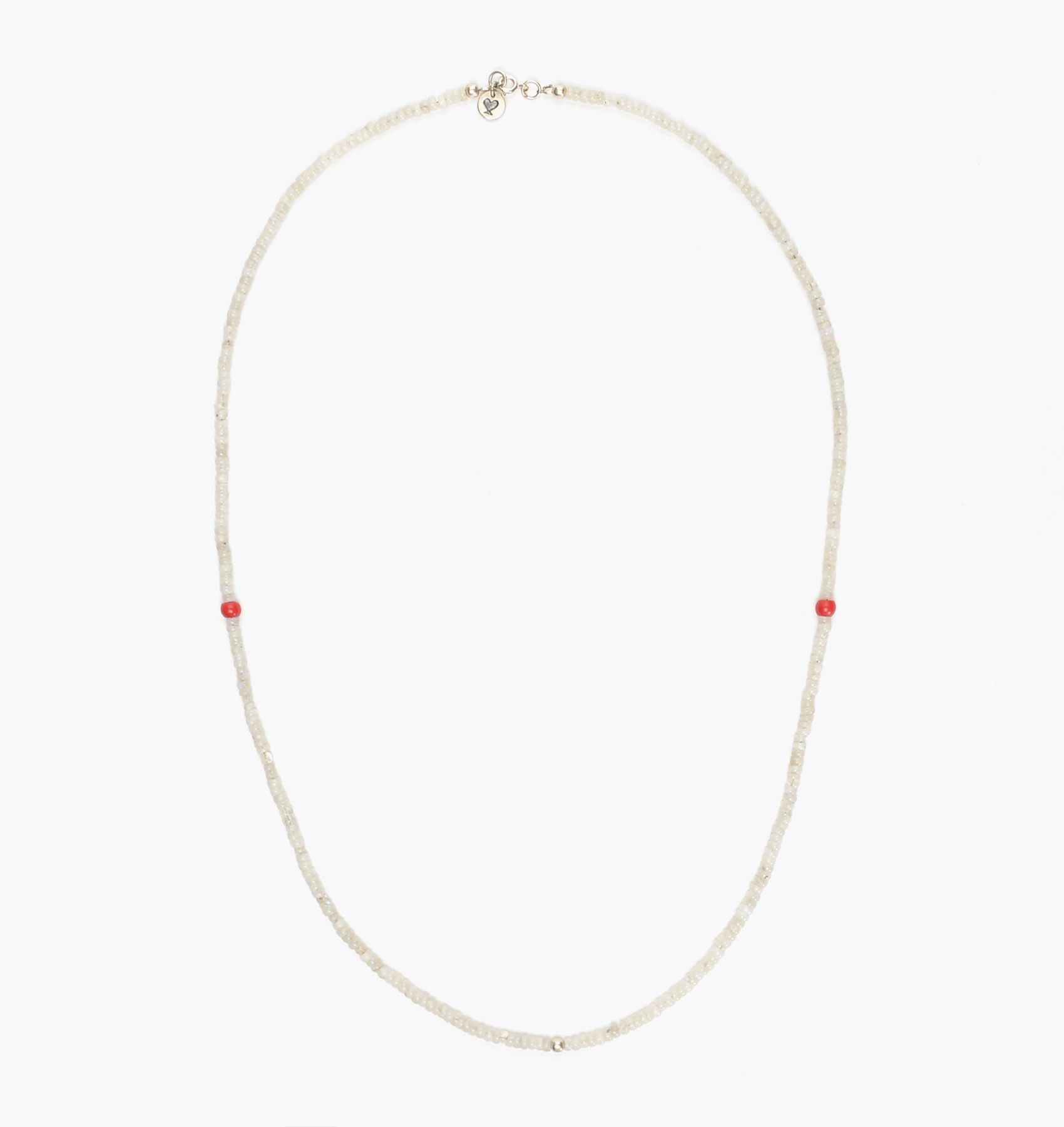 Blue Blue Japan Blue Blue Japan Necklace - White Stone Beads Size ONE SIZE - 1 Thumbnail