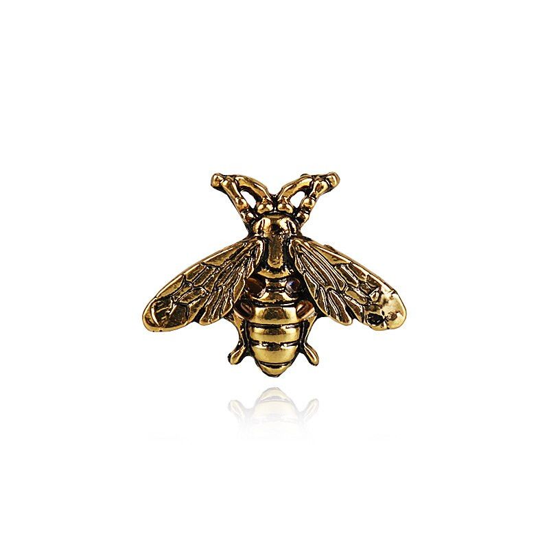Other 2Pcs Retro Bee Brooch Badge Broach Lapel Pin Gifts For Him Size ONE SIZE - 4 Thumbnail