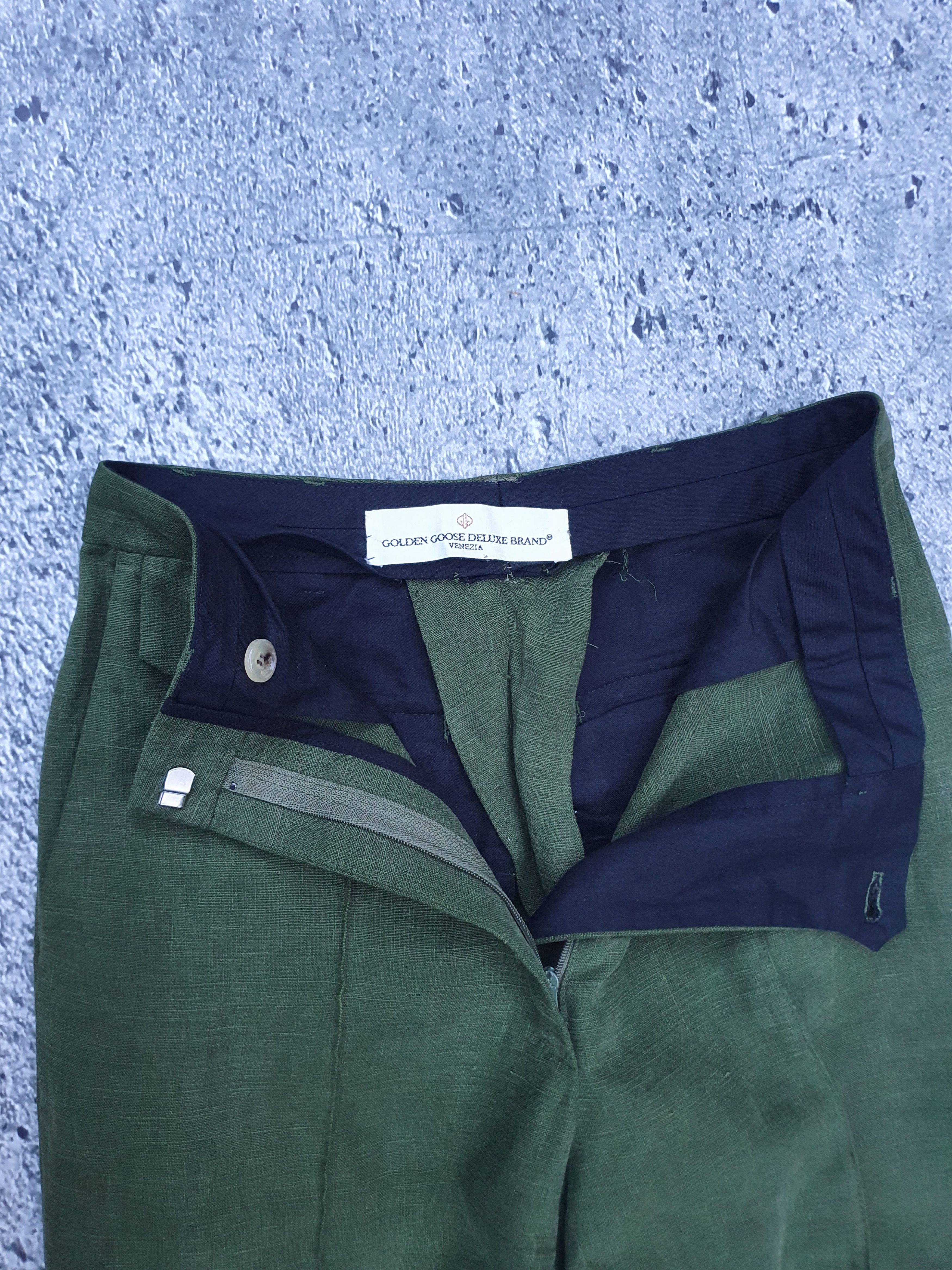 Golden Goose Golden Goose flared linen pants Size 24" / US 00 / IT 34 - 9 Thumbnail