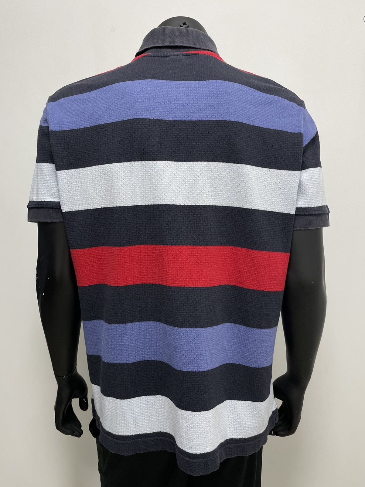 Nike Vintage Nike Football striped polo Size US XL / EU 56 / 4 - 6 Thumbnail
