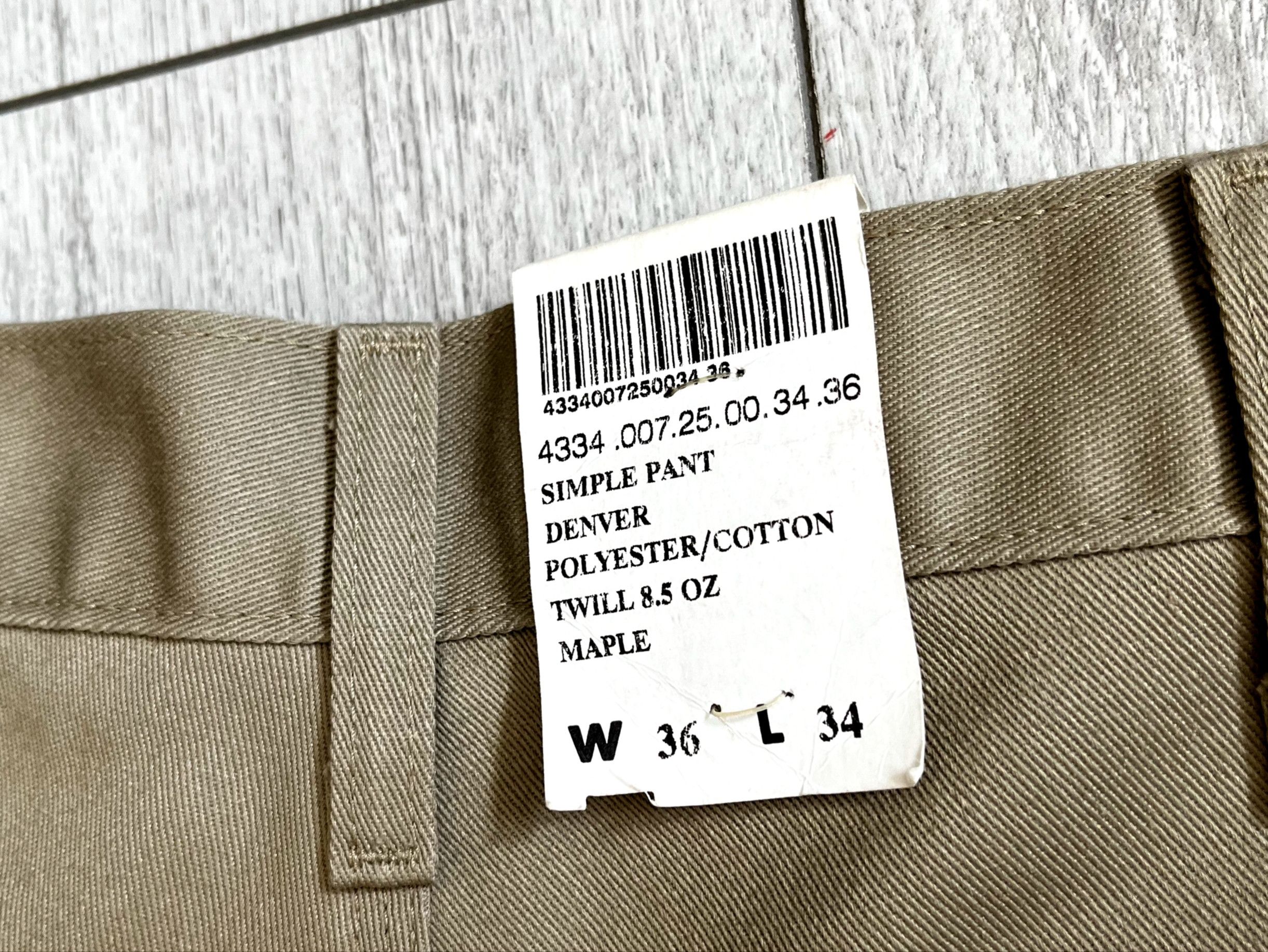 Carhartt × Carhartt Wip ‼️BNWT‼️CARHARTT Size 36×34 Simple Pant Beige Streetwear Jns Size US 36 / EU 52 - 10 Thumbnail