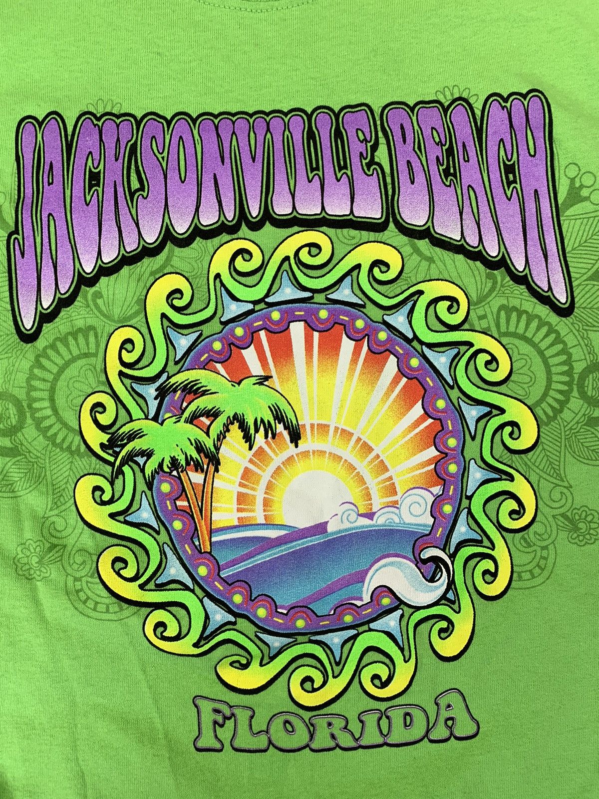 Vintage Jacksonville Beach Florida Beautiful Summer Tee Shirt Size US XL / EU 56 / 4 - 4 Thumbnail