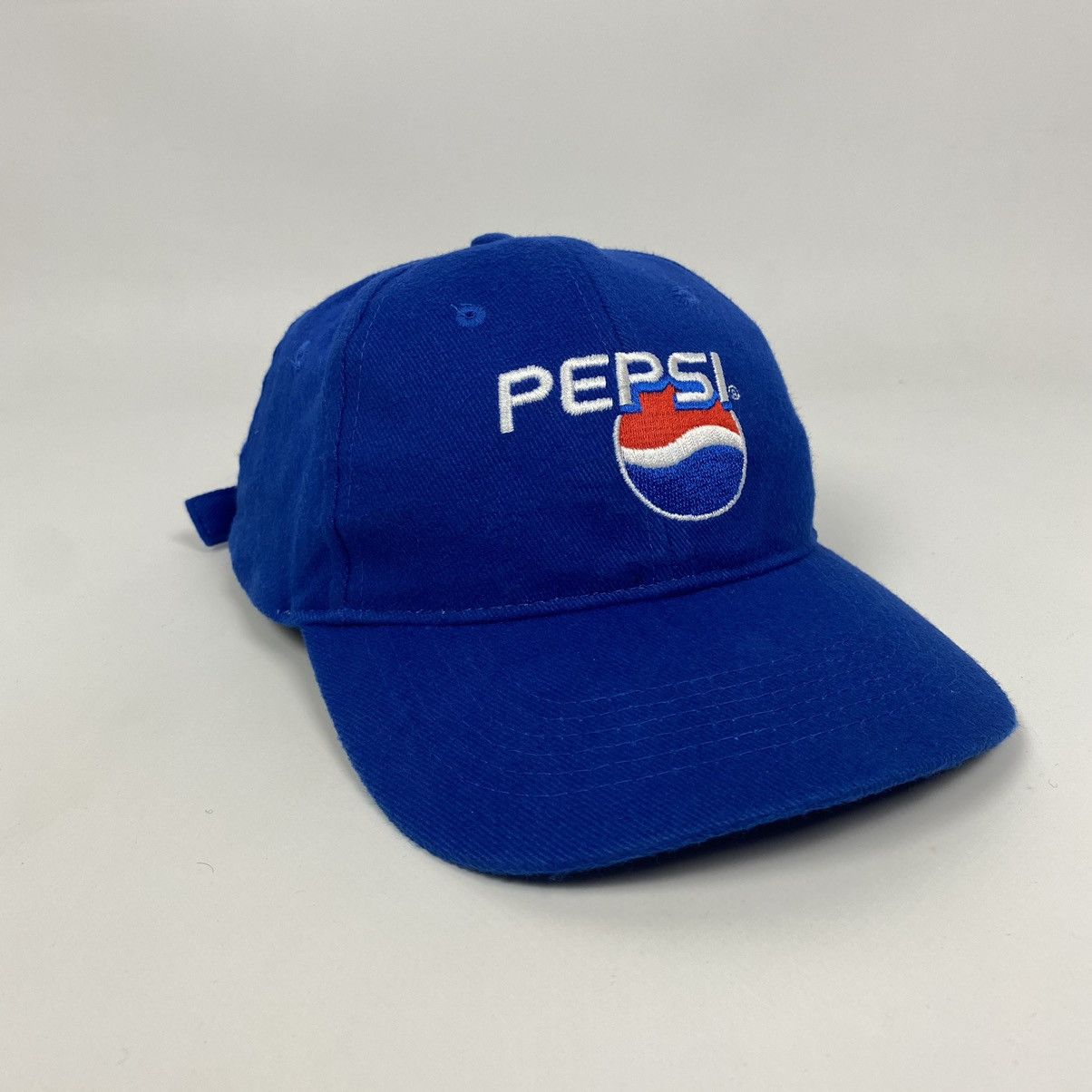Vintage 1990’s Vintage Pepsi Embroidered Logo Snap Back Cap Size ONE SIZE - 4 Thumbnail