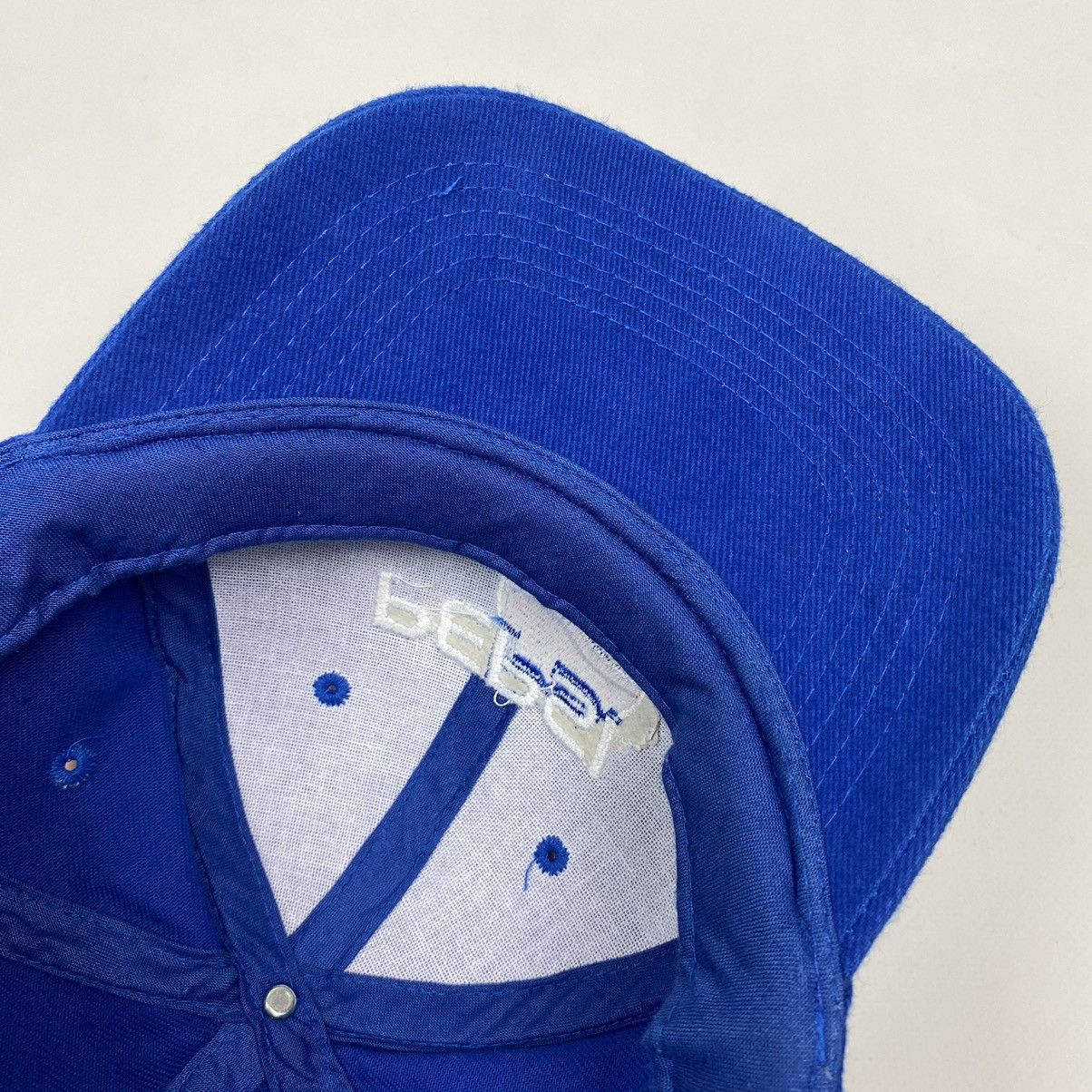 Vintage 1990’s Vintage Pepsi Embroidered Logo Snap Back Cap Size ONE SIZE - 7 Thumbnail