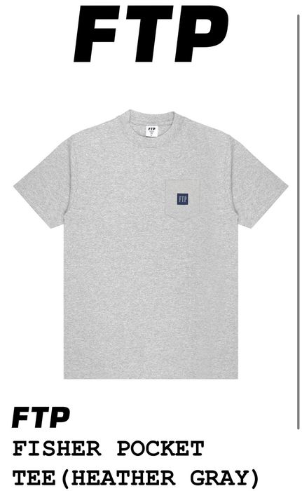 Fuck The Population FTP FISHER GAP TEE HEATHER GRAY Large | Grailed