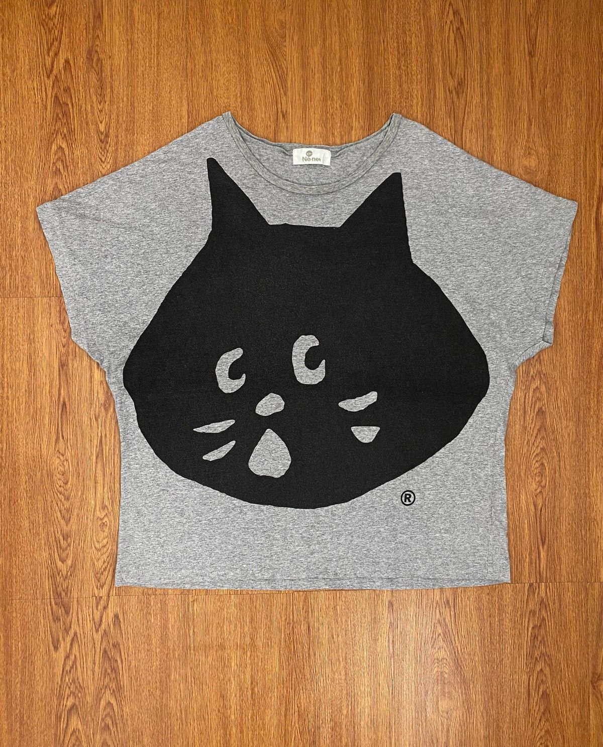 Issey Miyake × Ne-Net Ne-net Issey Miyake Big iconic cat logo t-shirt Size US L / EU 52-54 / 3 - 1 Thumbnail