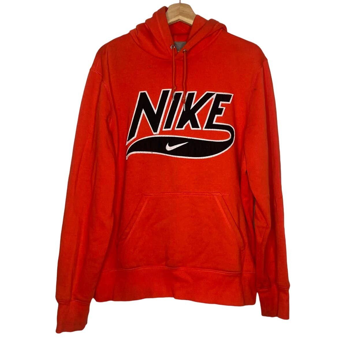Nike Nike Orange and Black Hoodie | Grailed