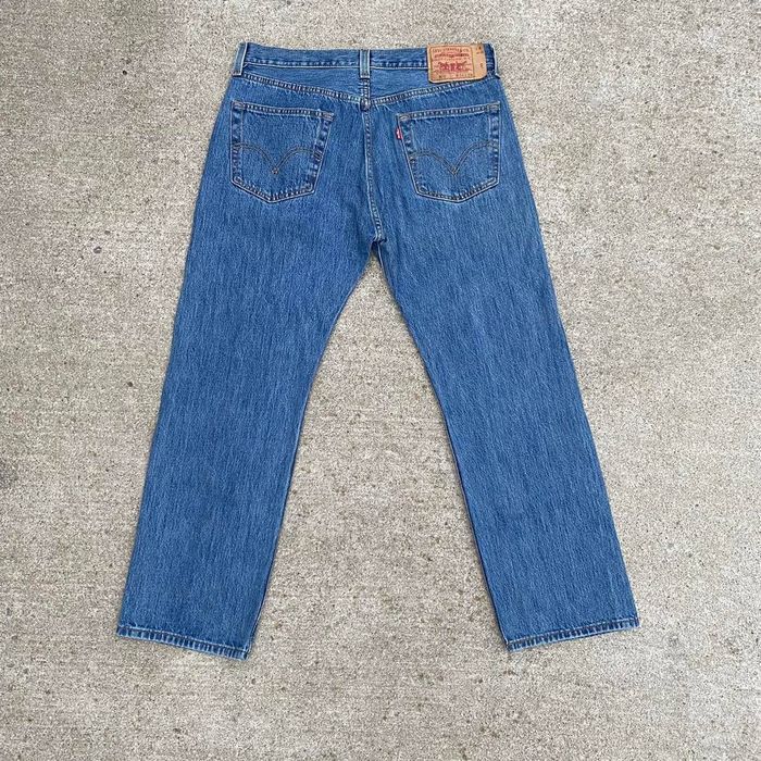 Vintage Y2K Stone Washed 501 Levis. Button Fly Vintage Levis. | Grailed