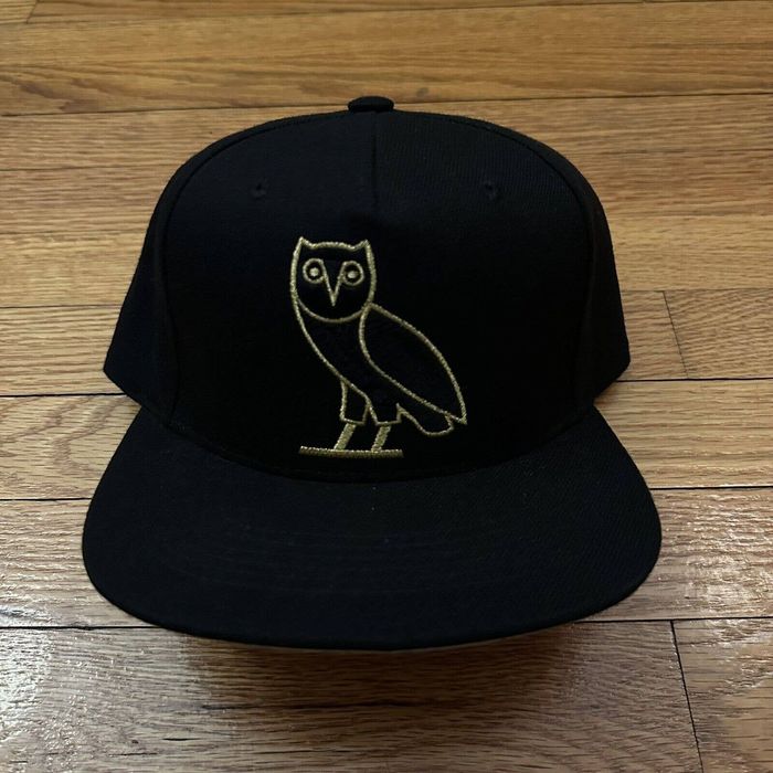 Octobers Very Own OVO October’s Very Own Owl Logo Black Snapback Hat ...