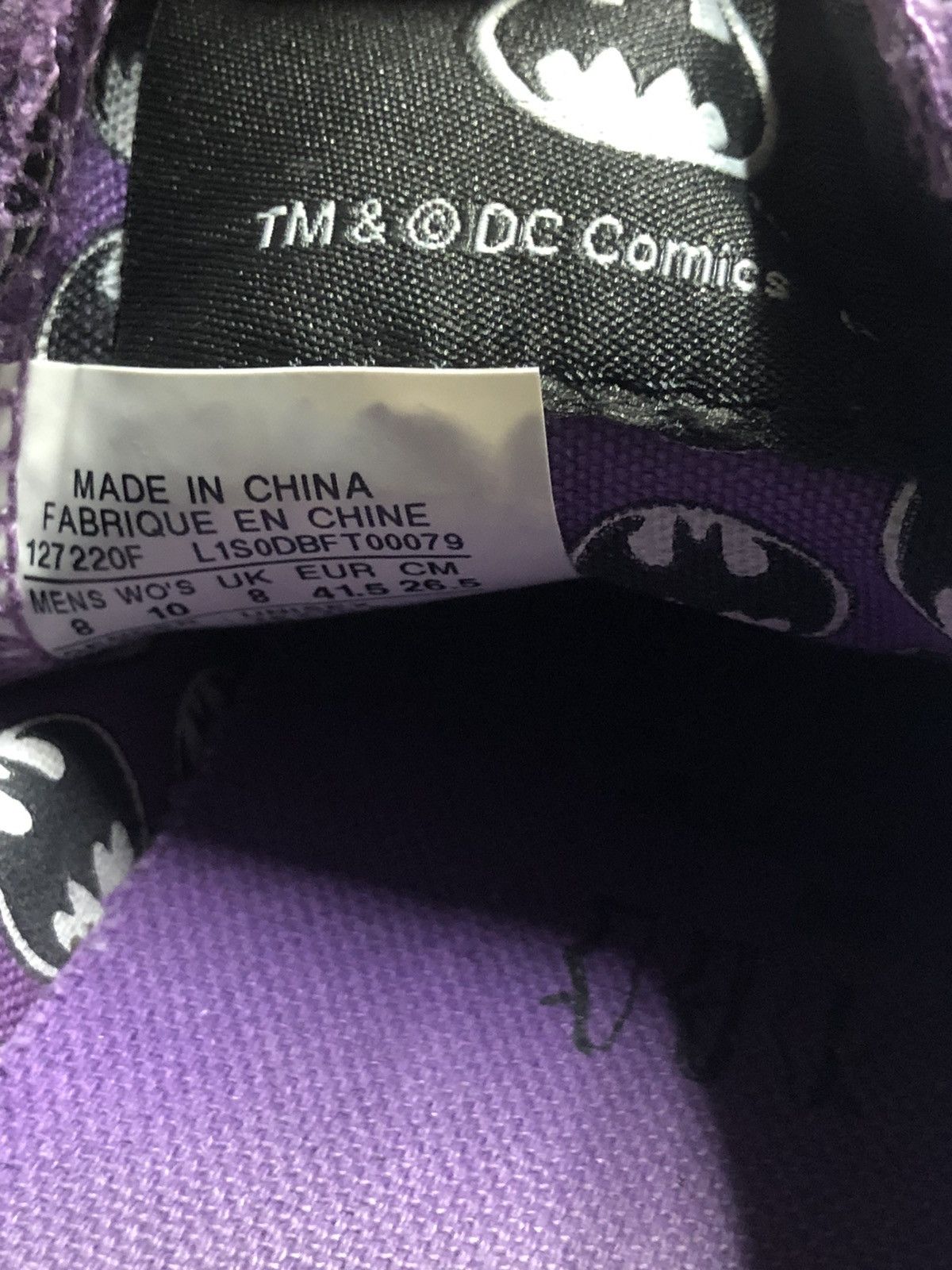 Converse × DC Comics × Vintage Batman DC comics converse vintage Y2K Size US 8.5 / EU 41-42 - 5 Thumbnail
