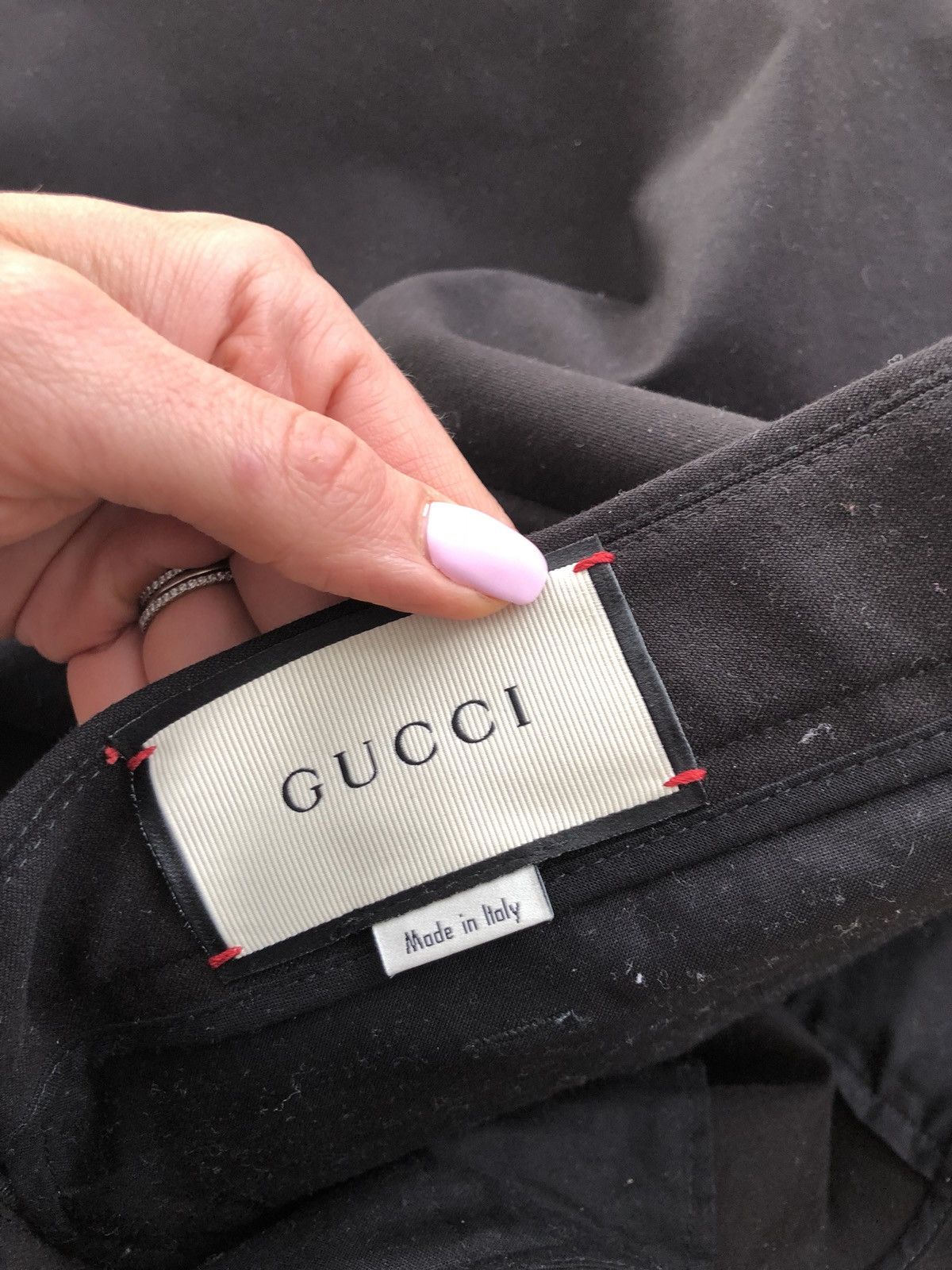Gucci Stretch Dress Pant With Gucci Stripe Size US 32 / EU 48 - 8 Thumbnail