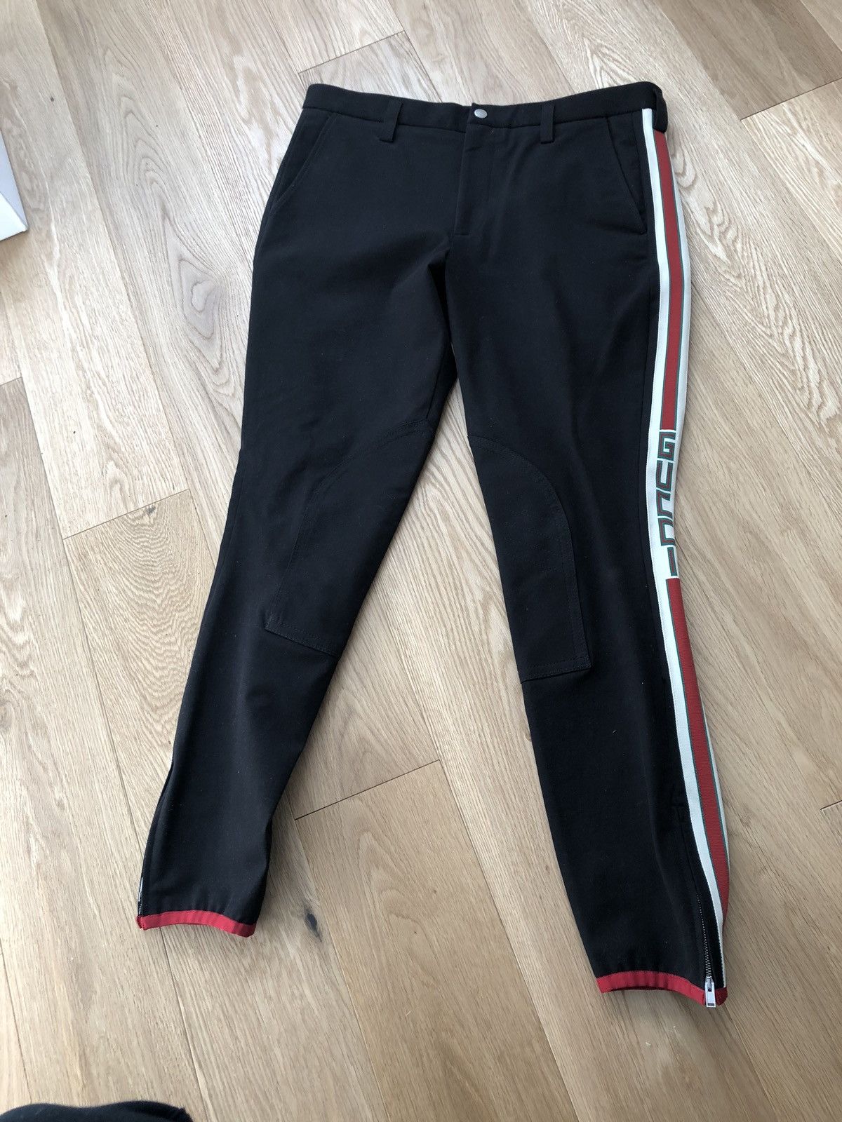 Gucci Stretch Dress Pant With Gucci Stripe Size US 32 / EU 48 - 2 Thumbnail