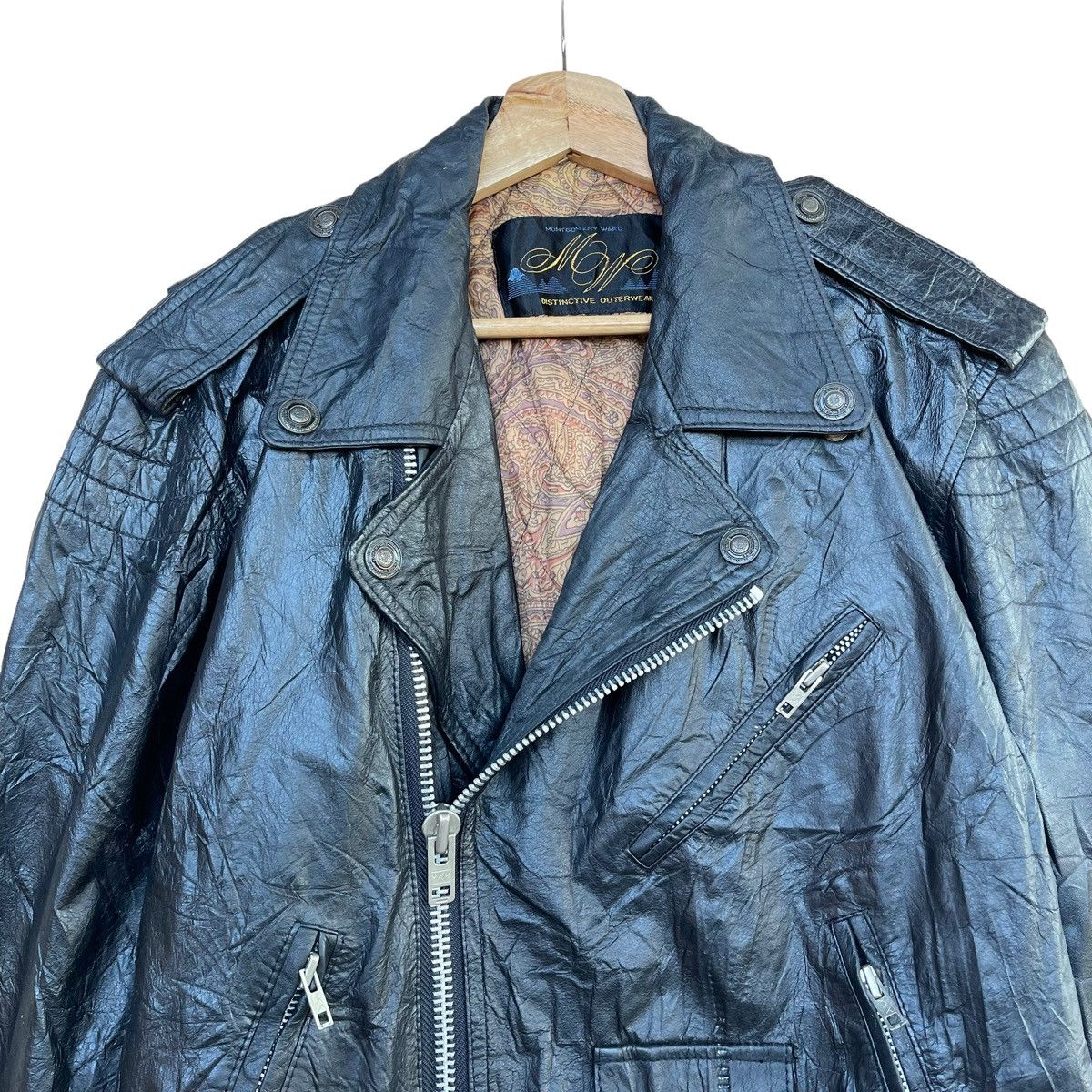 Japanese Brand × Seditionaries × Vintage Gas Panic Tokyo Double Collar Zipper Jacket Size M Size US M / EU 48-50 / 2 - 11 Thumbnail